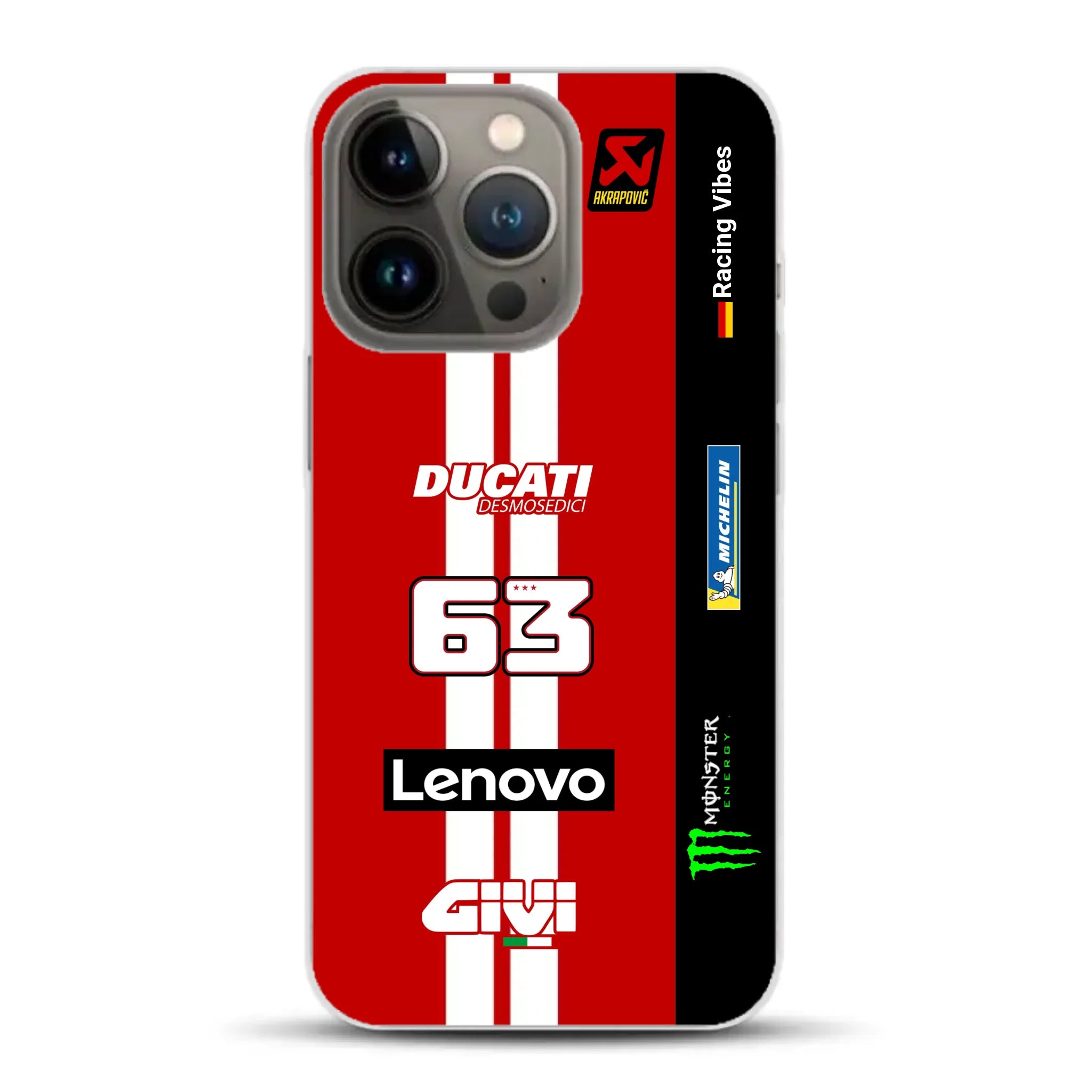 Desmosedici GP26 MotoGP 2026 Livery - Custodia per cellulare personalizzata per iPhone