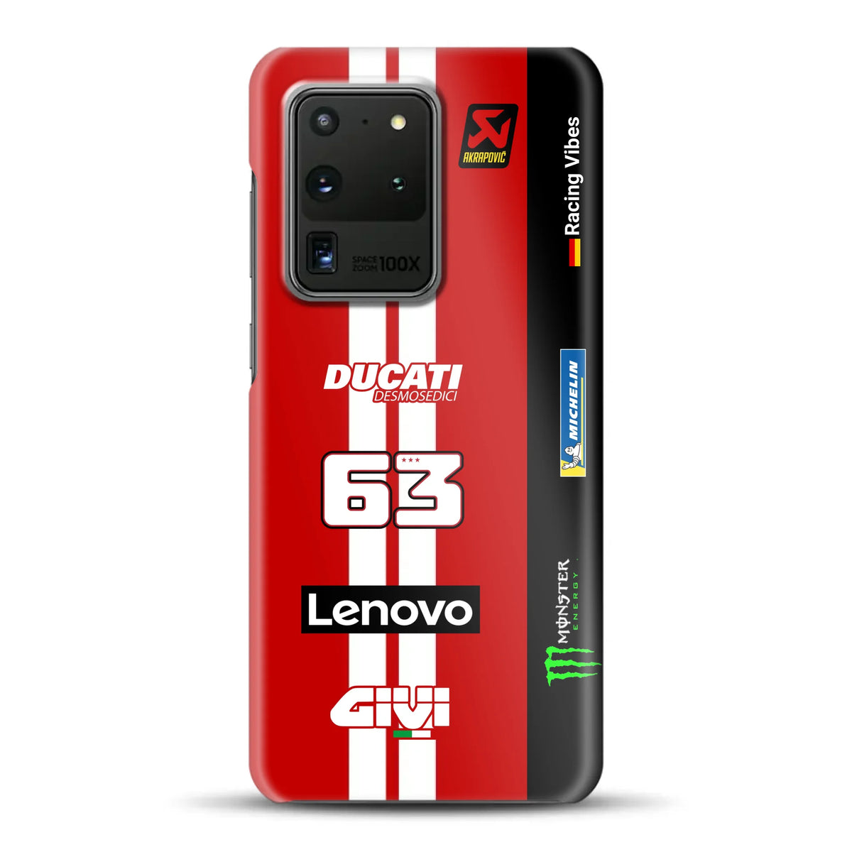 Desmosedici GP26 MotoGP 2026 Livery - Individuelle Hardcase Hülle für Samsung