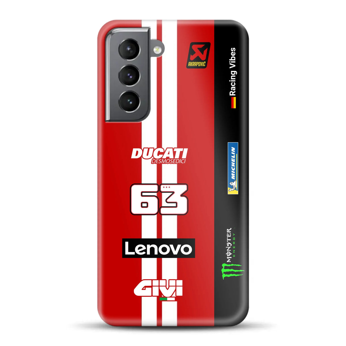 Desmosedici GP26 MotoGP 2026 Livery - Individuelle Hardcase Hülle für Samsung