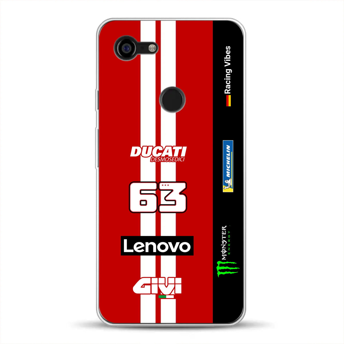 Desmosedici GP26 MotoGP 2026 Livery - Housse de téléphone portable personnalisée pour Google