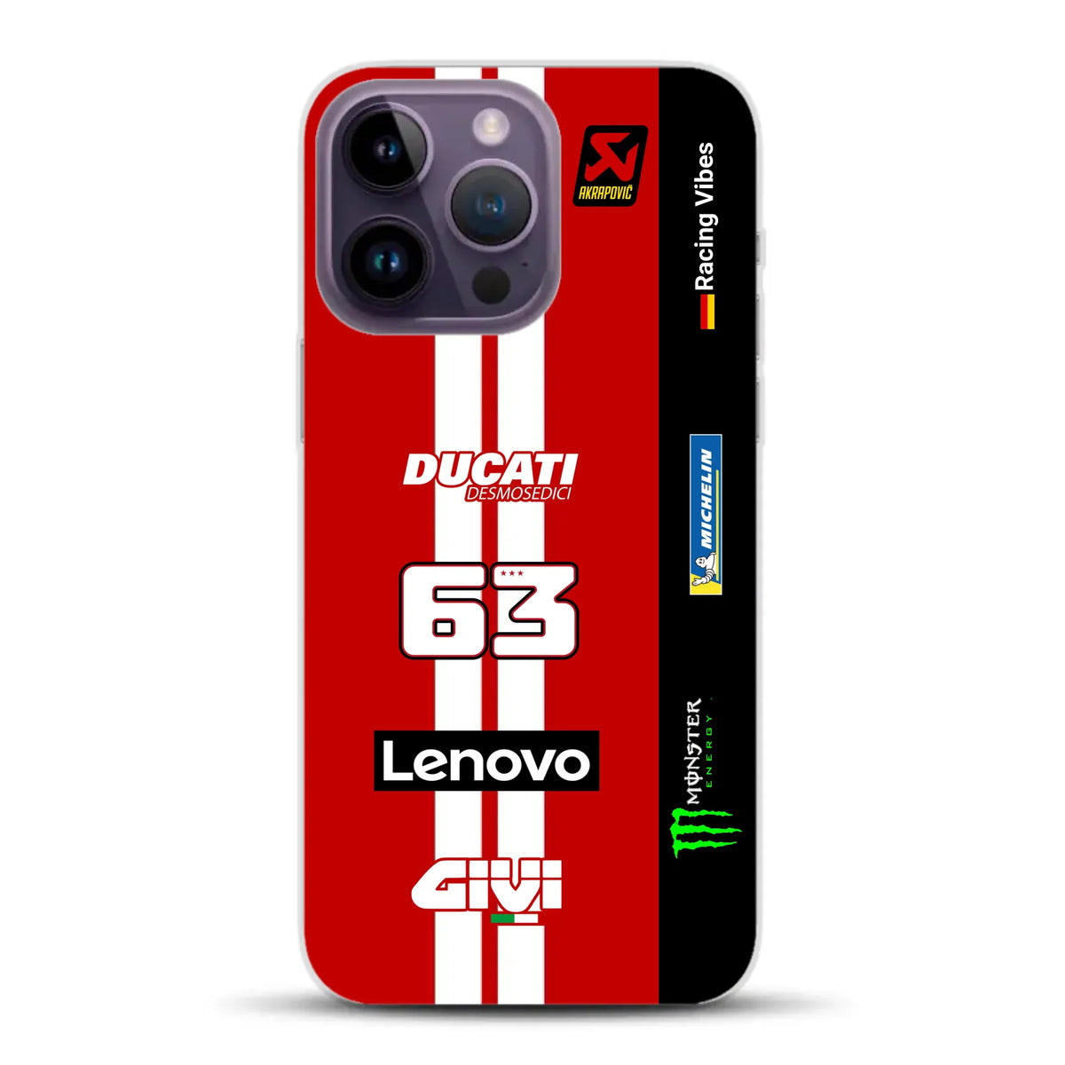 Desmosedici GP26 MotoGP 2026 Livery - Custodia per cellulare personalizzata per iPhone