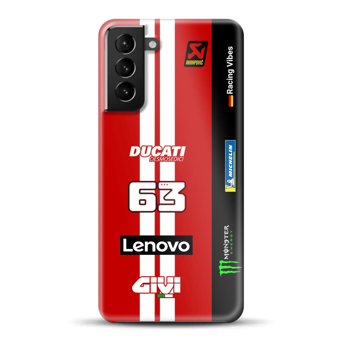 Desmosedici GP26 MotoGP 2026 Livery - Individuelle Hardcase Hülle für Samsung