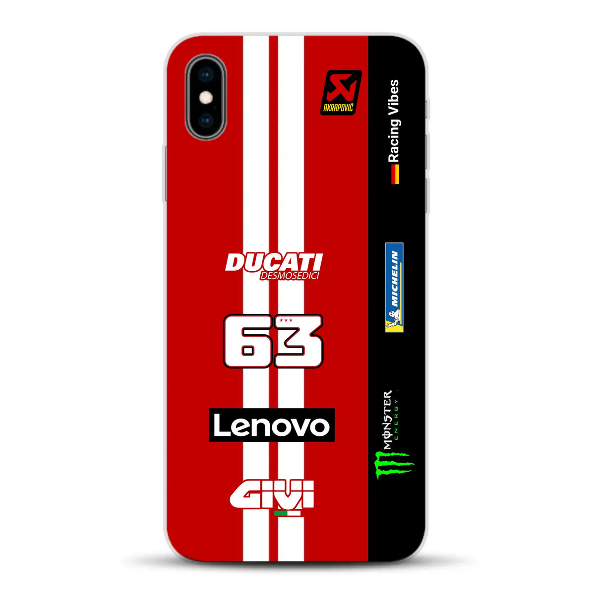 Desmosedici GP26 MotoGP 2026 Livery - Custodia per cellulare personalizzata per iPhone