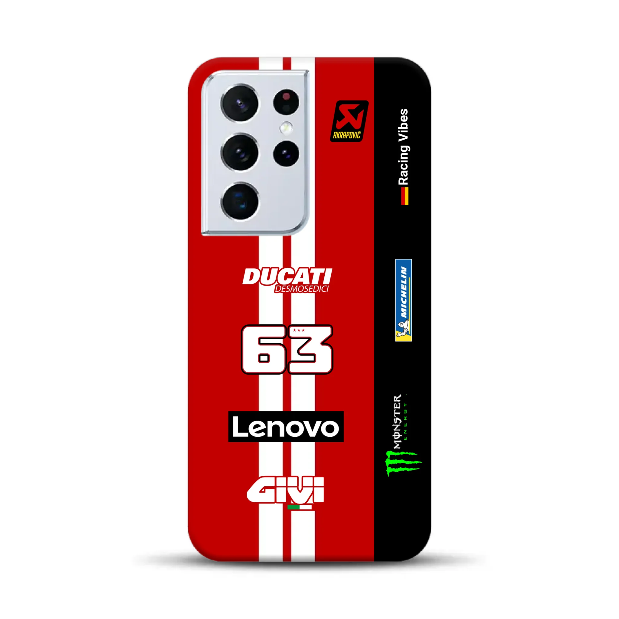Desmosedici GP26 MotoGP 2026 Livery - Individuelle Premium Hülle für Samsung