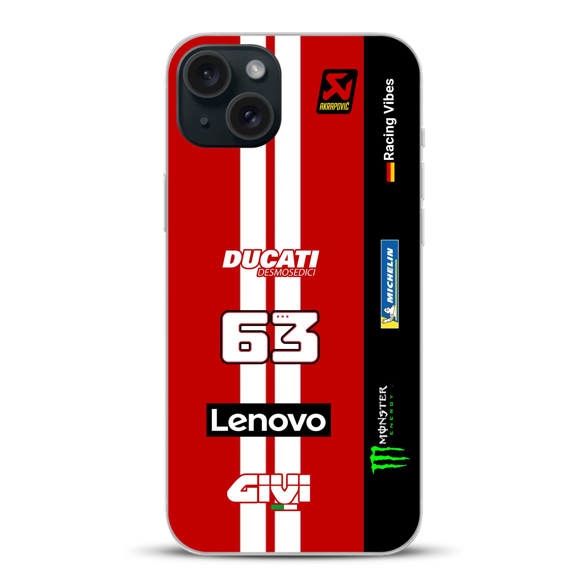 Desmosedici GP26 MotoGP 2026 Livery - Custodia per cellulare personalizzata per iPhone
