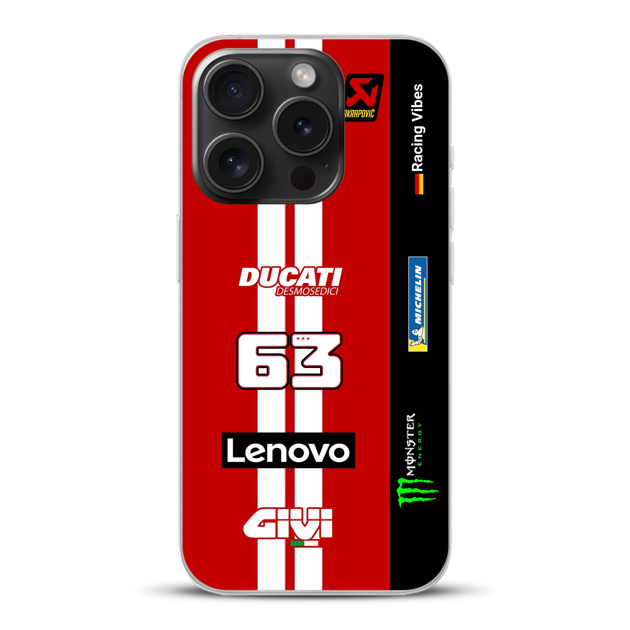 Desmosedici GP26 MotoGP 2026 Livery - Custodia per cellulare personalizzata per iPhone