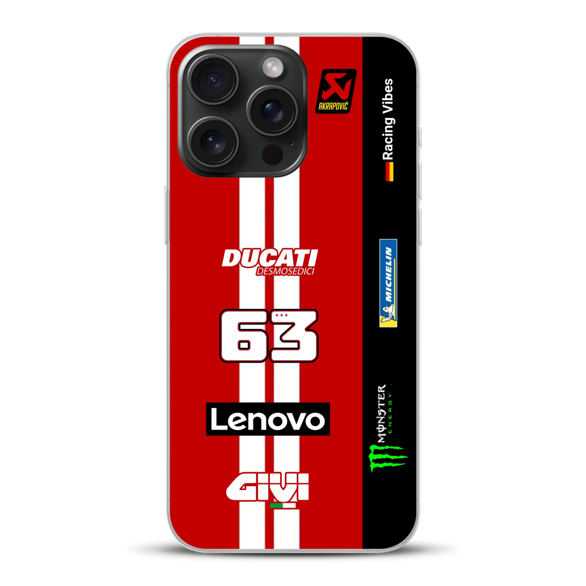 Desmosedici GP26 MotoGP 2026 Livery - Custodia per cellulare personalizzata per iPhone