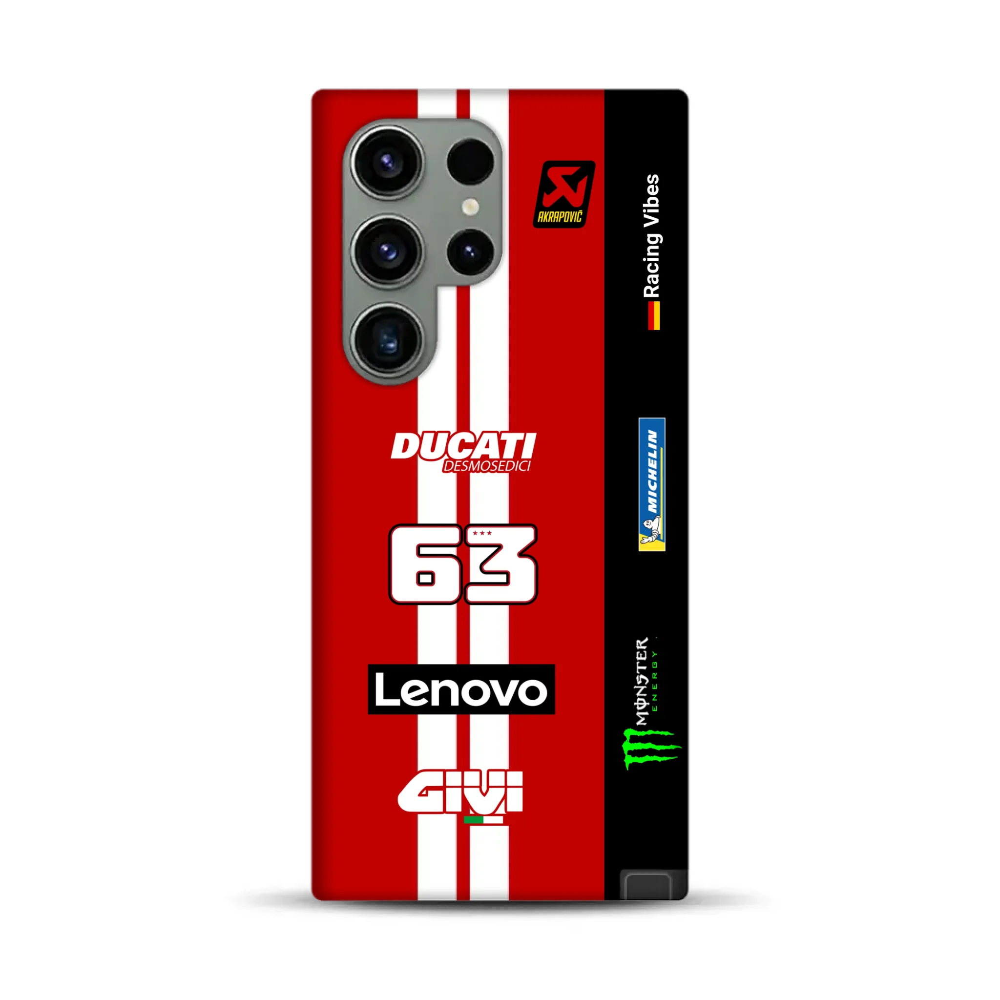 Desmosedici GP26 MotoGP 2026 Livery - Individuelle Premium Hülle für Samsung