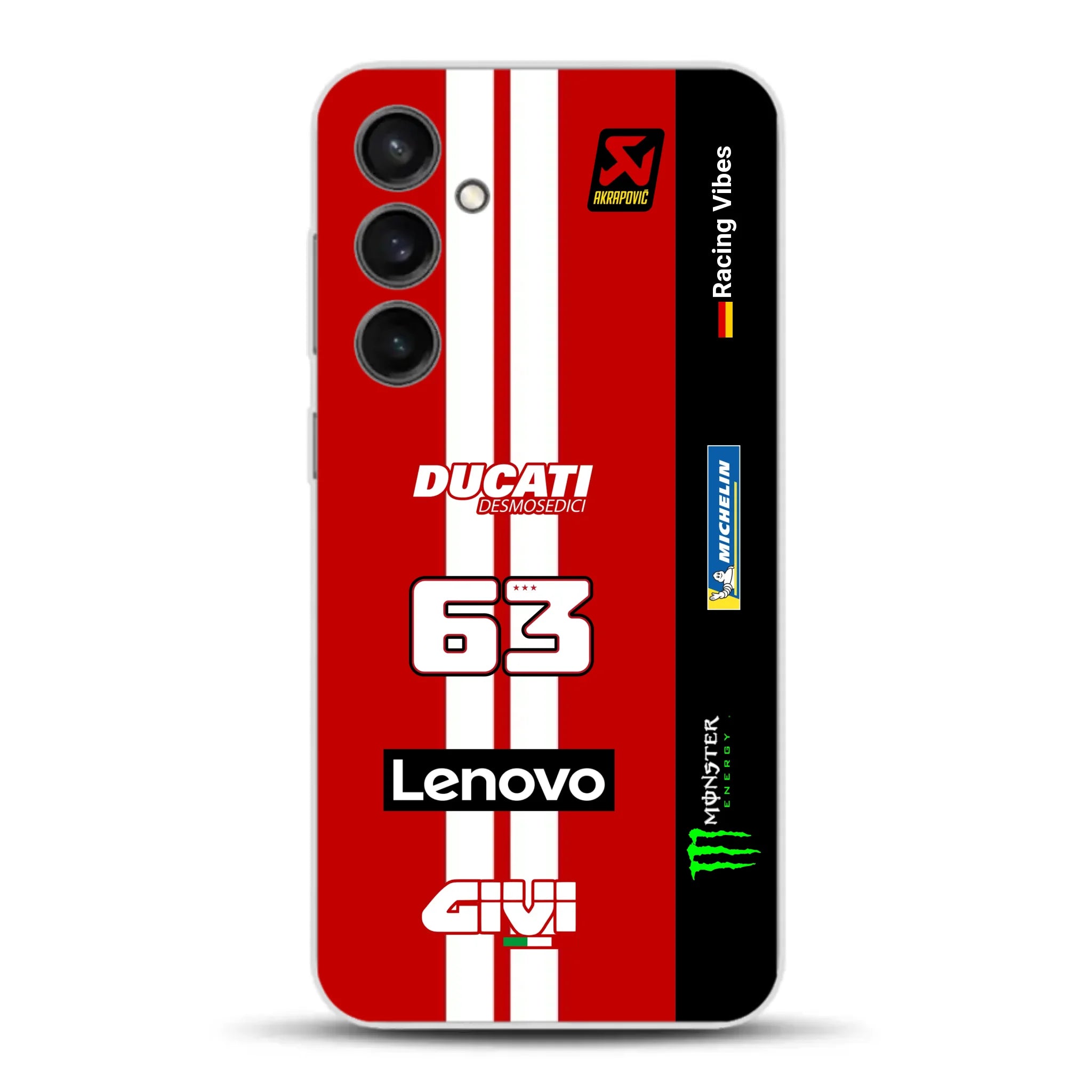 Desmosedici GP26 MotoGP 2026 Livery - Housse de téléphone portable personnalisée pour Samsung