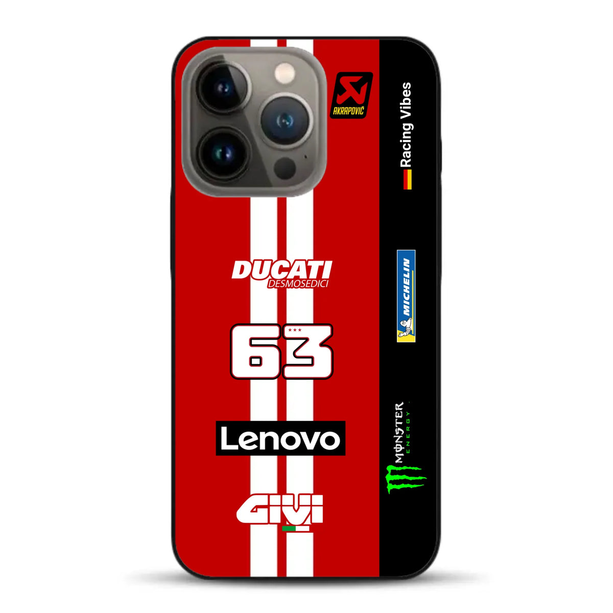 Desmosedici GP26 MotoGP 2026 Livery - Custodia per cellulare personalizzata per iPhone