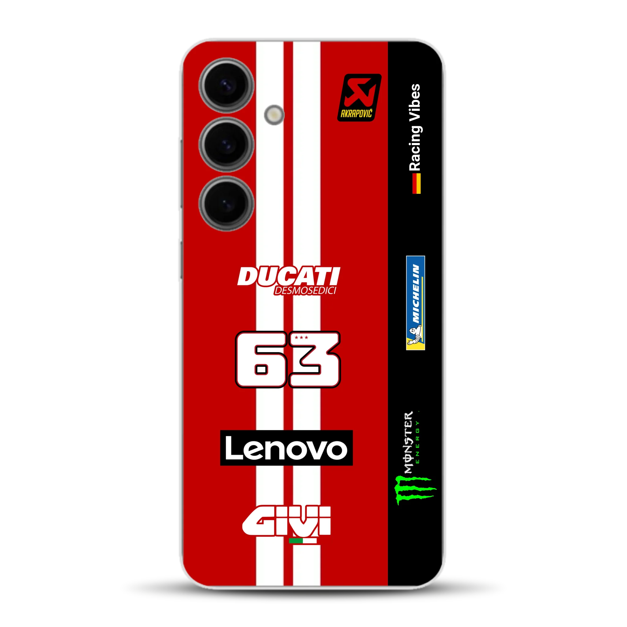 Desmosedici GP26 MotoGP 2026 Livery - Housse de téléphone portable personnalisée pour Samsung