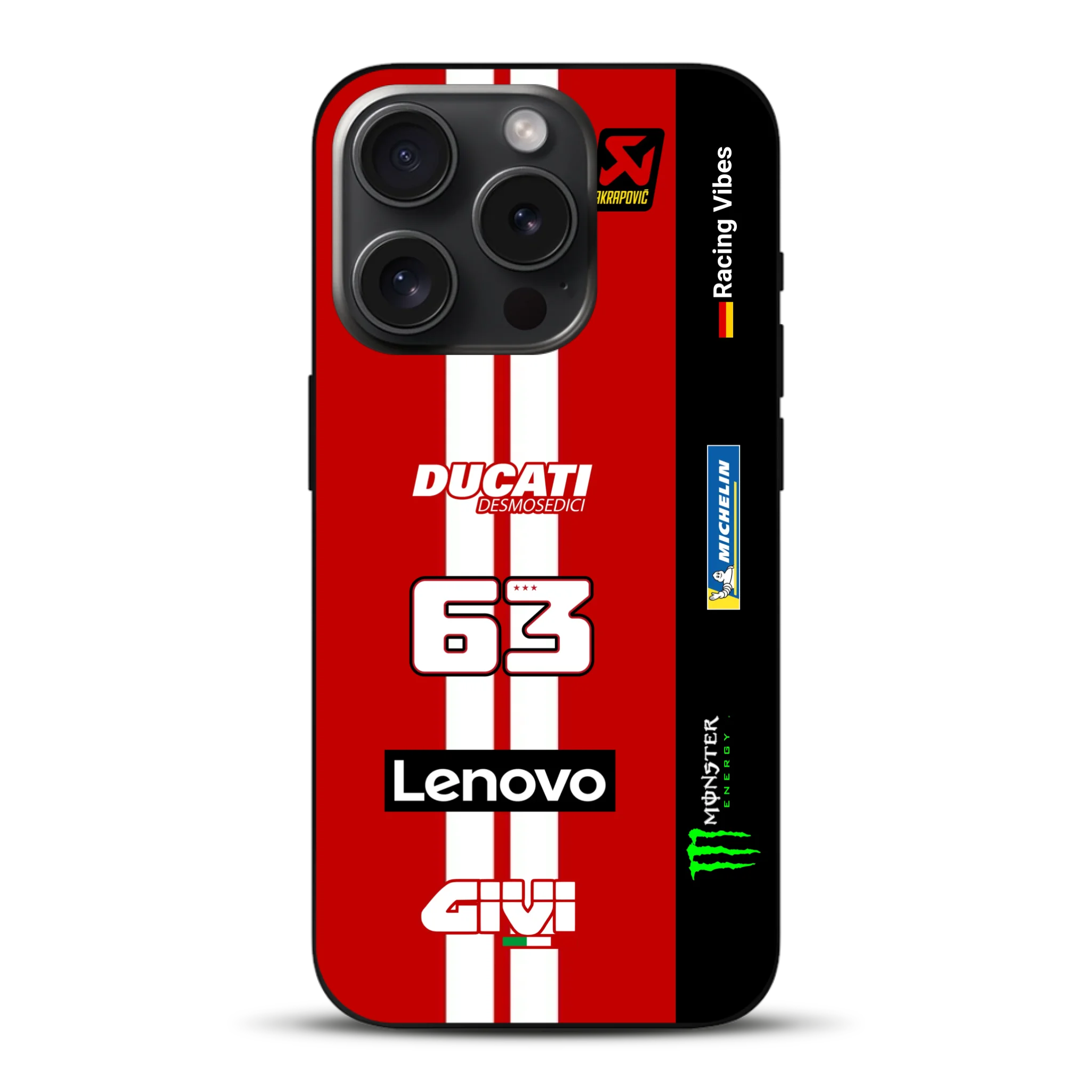 Desmosedici GP26 MotoGP 2026 Livery - Custodia per cellulare personalizzata per iPhone