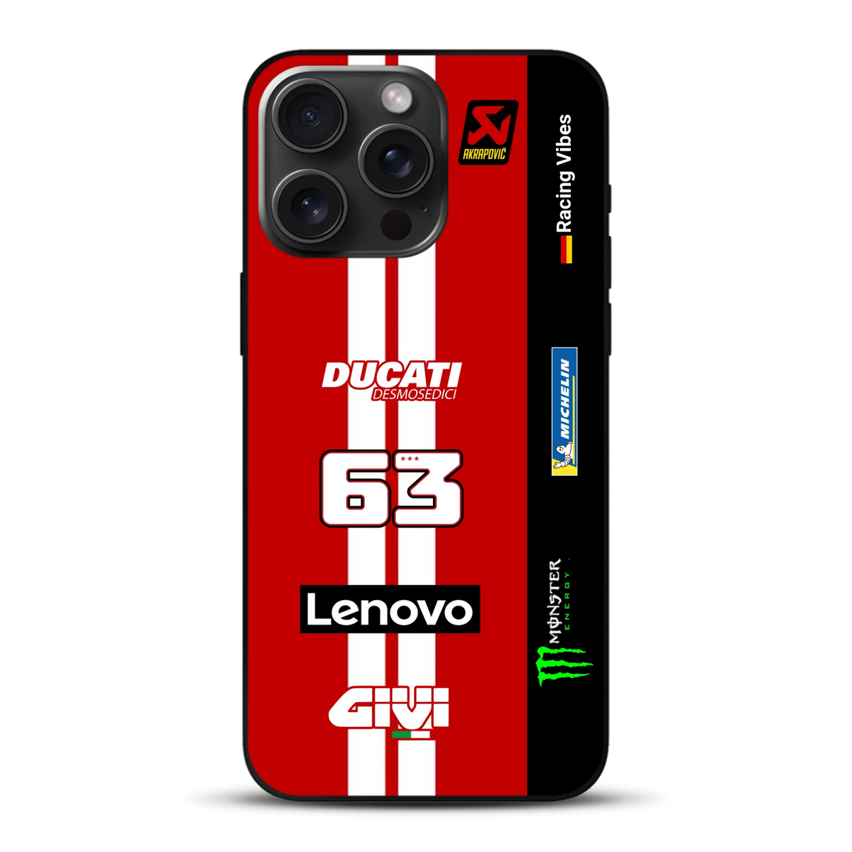 Desmosedici GP26 MotoGP 2026 Livery - Custodia per cellulare personalizzata per iPhone