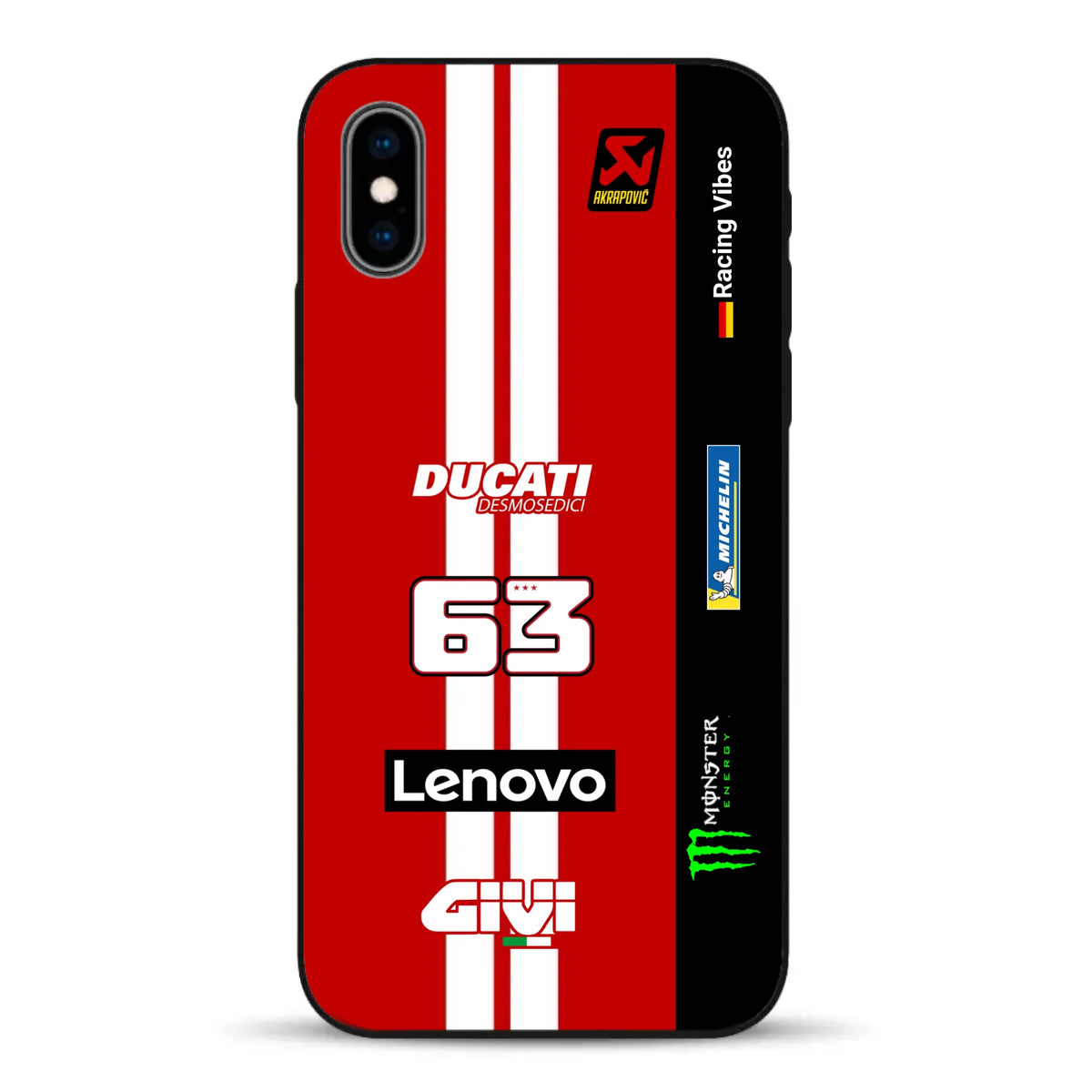 Desmosedici GP26 MotoGP 2026 Livery - Custodia per cellulare personalizzata per iPhone