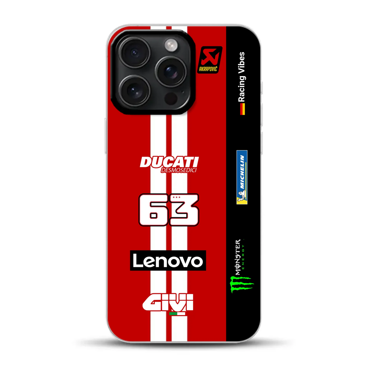 Desmosedici GP26 MotoGP 2026 Livery - Custodia per cellulare personalizzata per iPhone