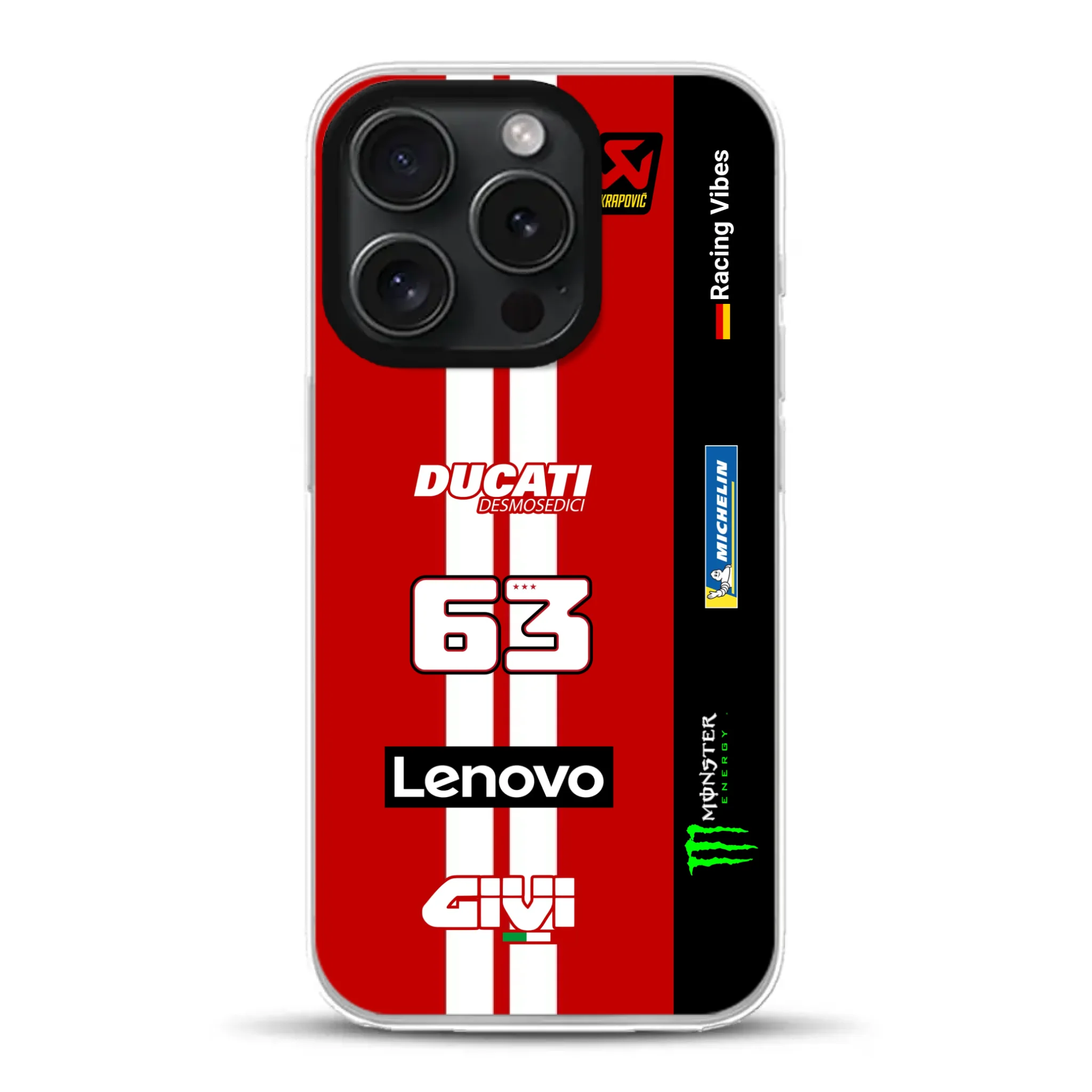 Desmosedici GP26 MotoGP 2026 Livery - Custodia per cellulare personalizzata per iPhone