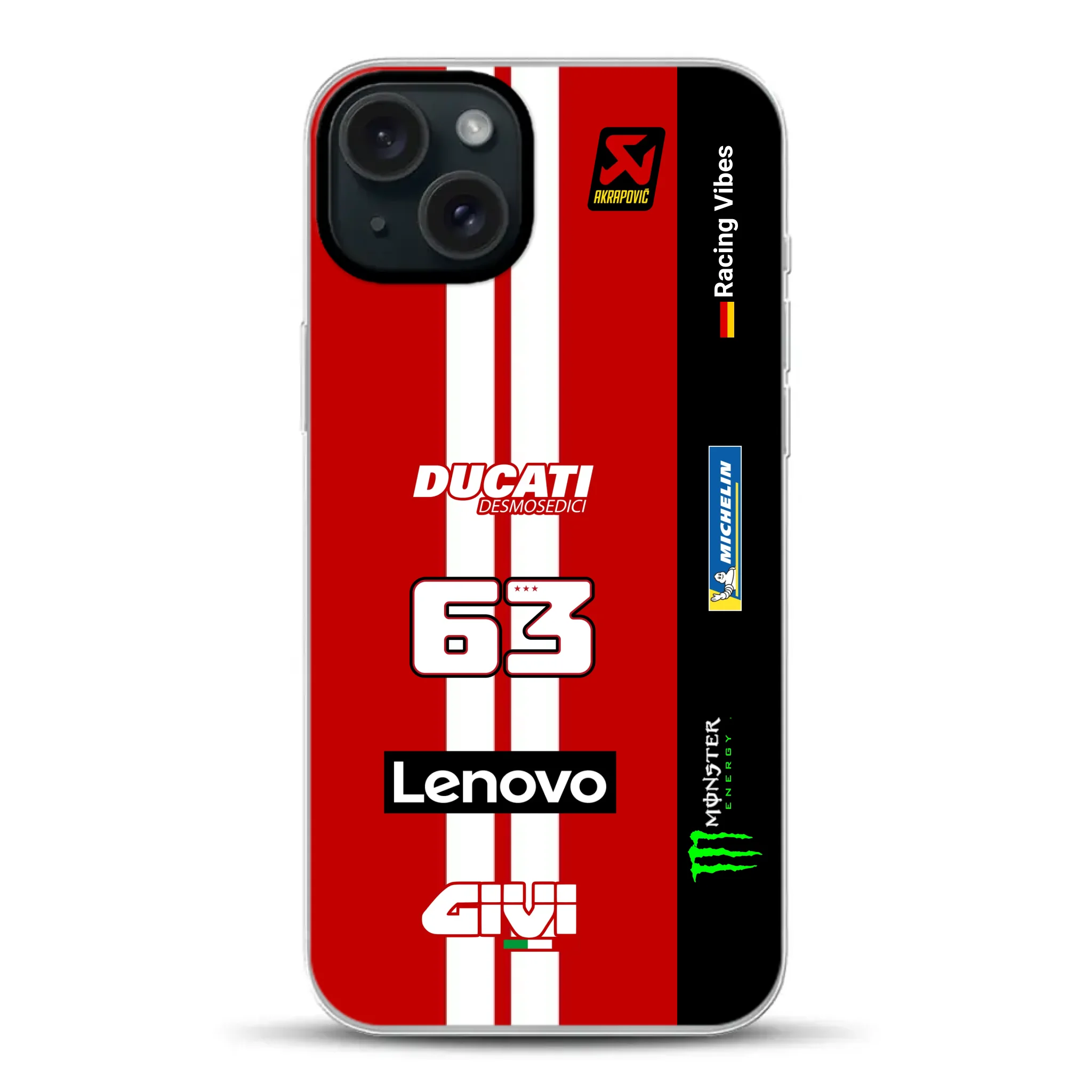 Desmosedici GP26 MotoGP 2026 Livery - Custodia per cellulare personalizzata per iPhone