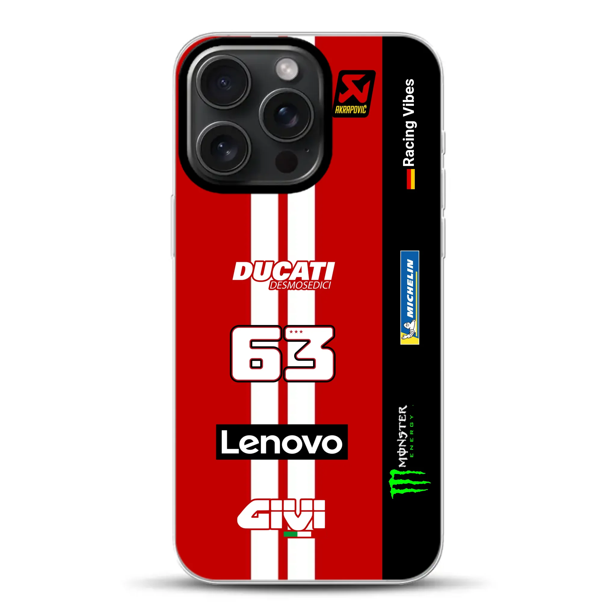 Desmosedici GP26 MotoGP 2026 Livery - Custodia per cellulare personalizzata per iPhone