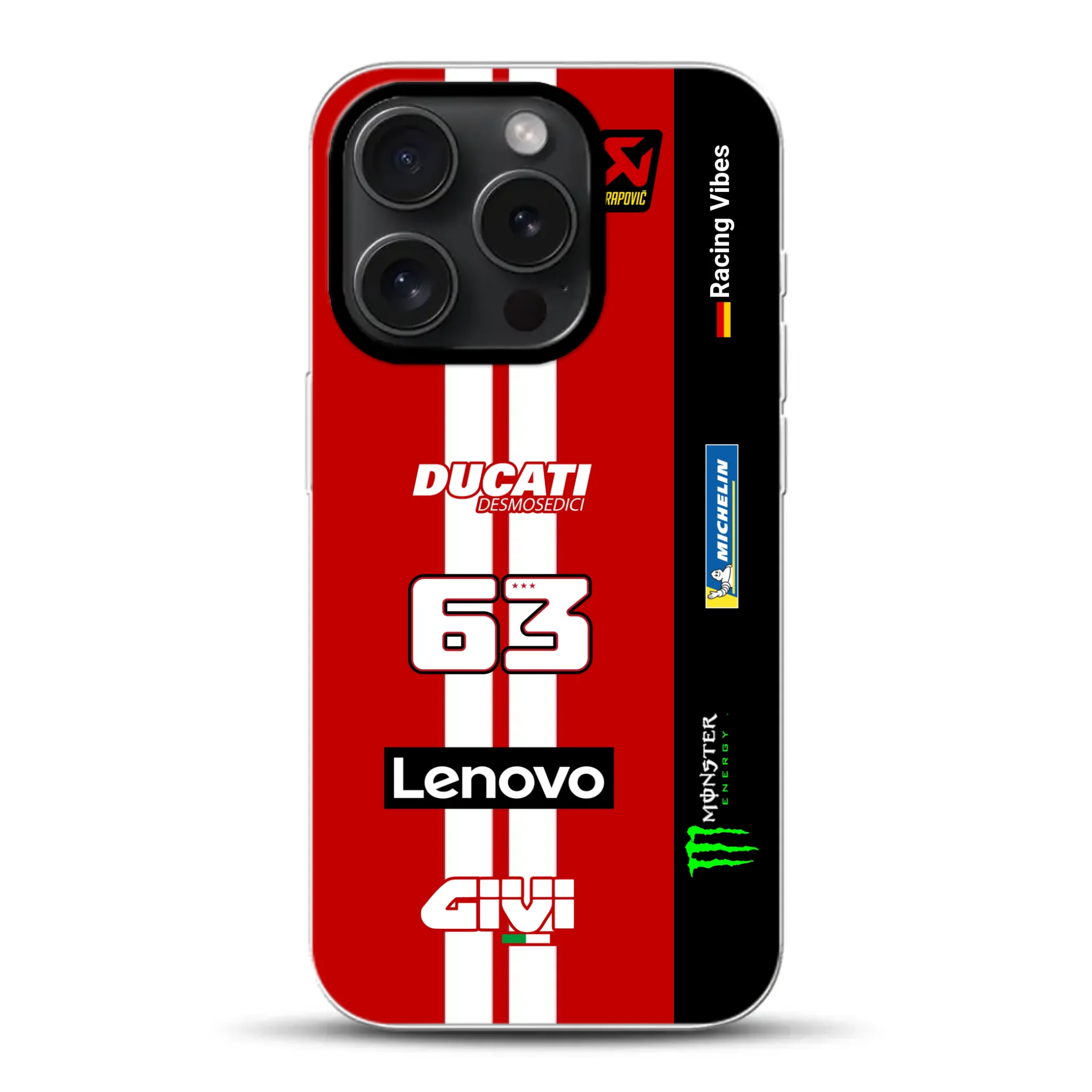 Desmosedici GP26 MotoGP 2026 Livery - Custodia per cellulare personalizzata per iPhone