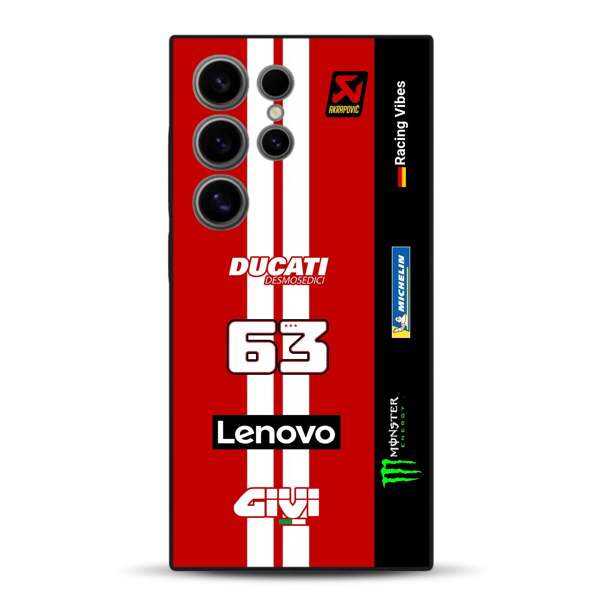 Desmosedici GP26 MotoGP 2026 Livery - Housse de téléphone portable personnalisée pour Samsung