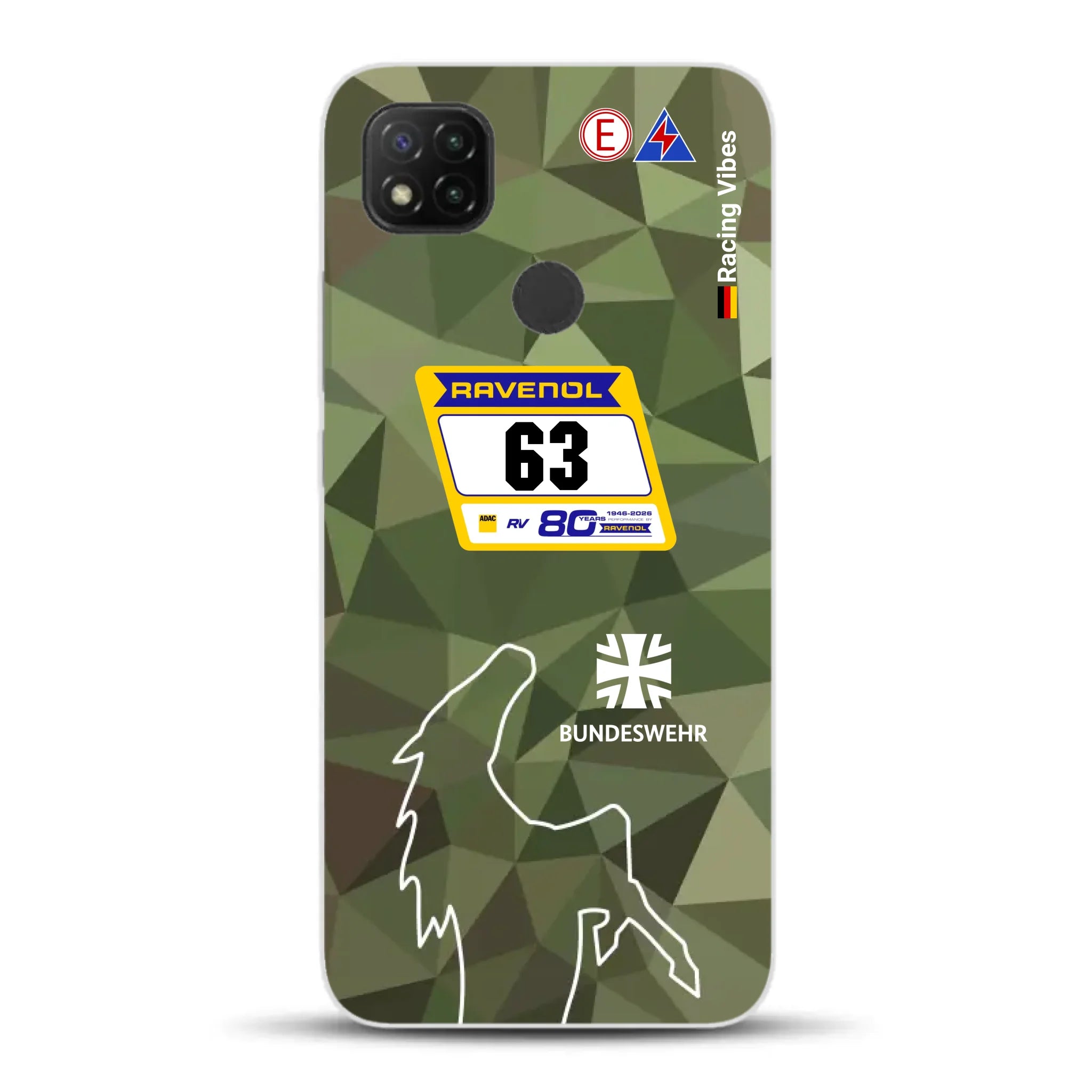 HRT Mustang GT3 24h Nürburgring 2026 Livery - Housse de téléphone portable personnalisée pour Xiaomi