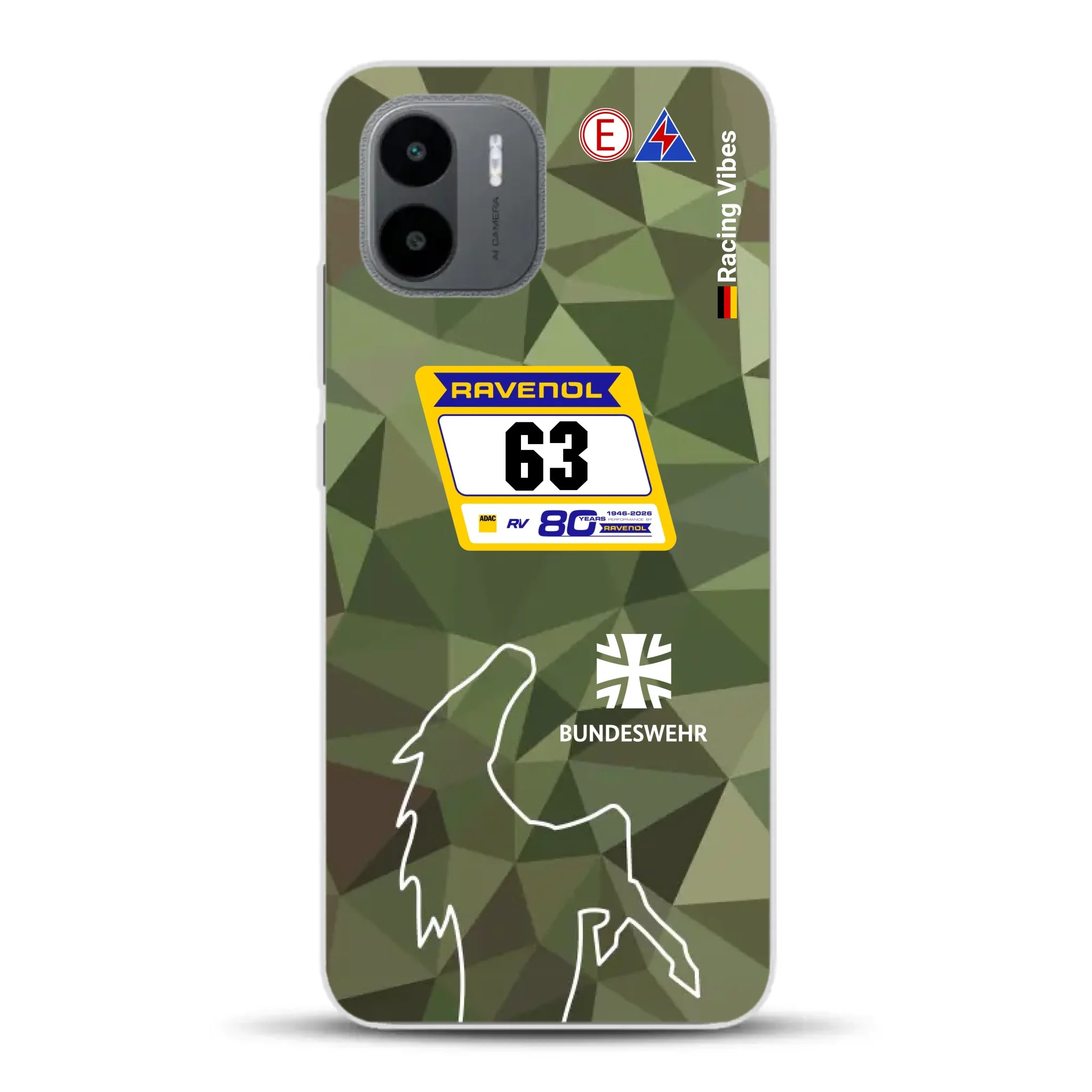 HRT Mustang GT3 24h Nürburgring 2026 Livery - Housse de téléphone portable personnalisée pour Xiaomi