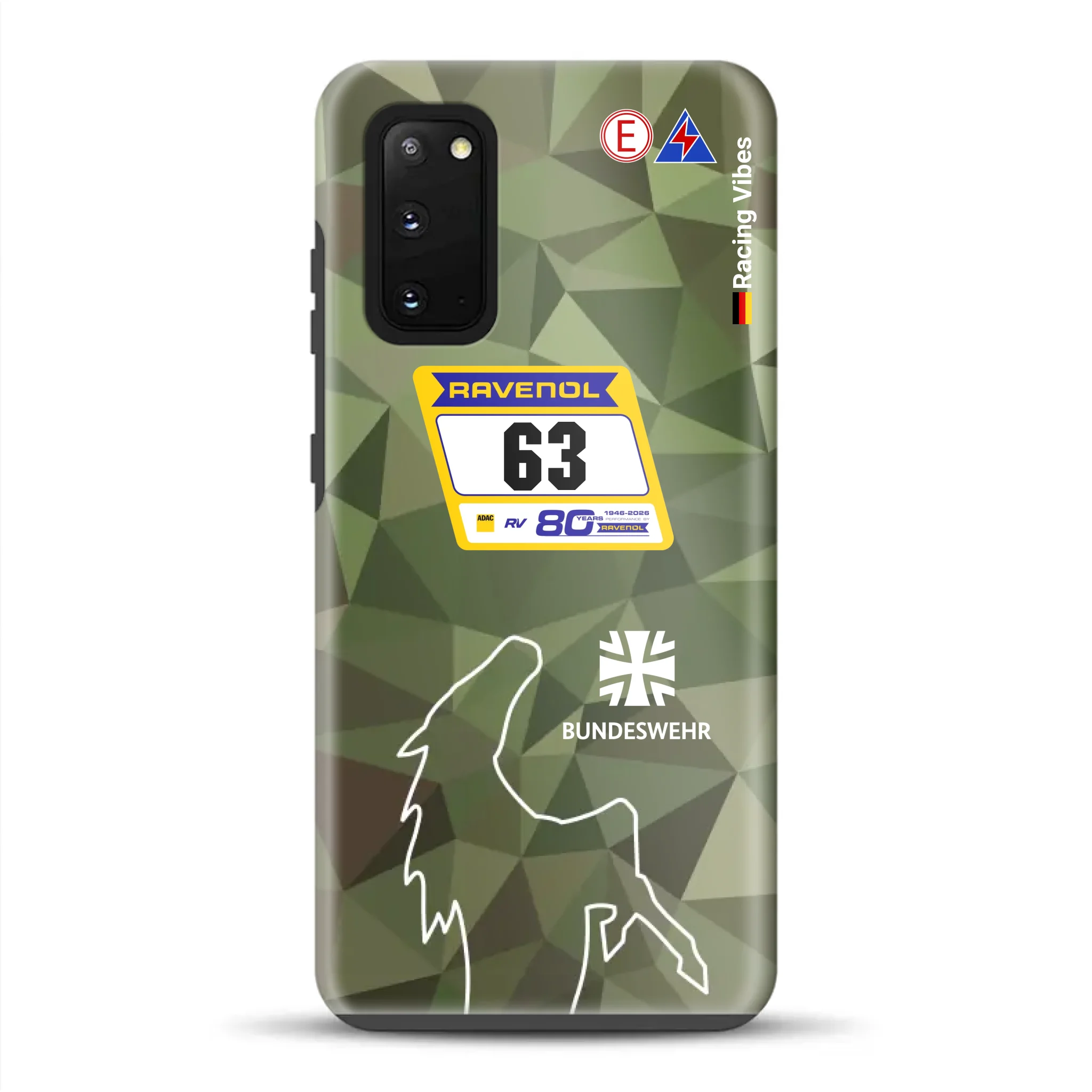 HRT Mustang GT3 24h Nürburgring 2026 Livery - Individuelle Premium Hülle für Samsung