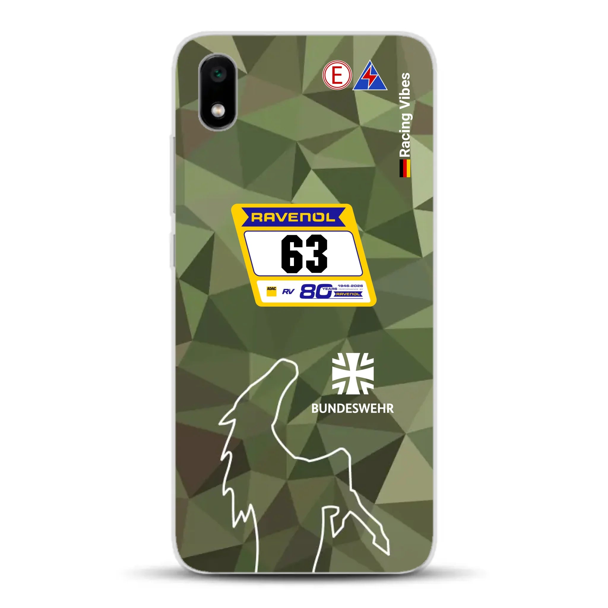 HRT Mustang GT3 24h Nürburgring 2026 Livery - Housse de téléphone portable personnalisée pour Xiaomi