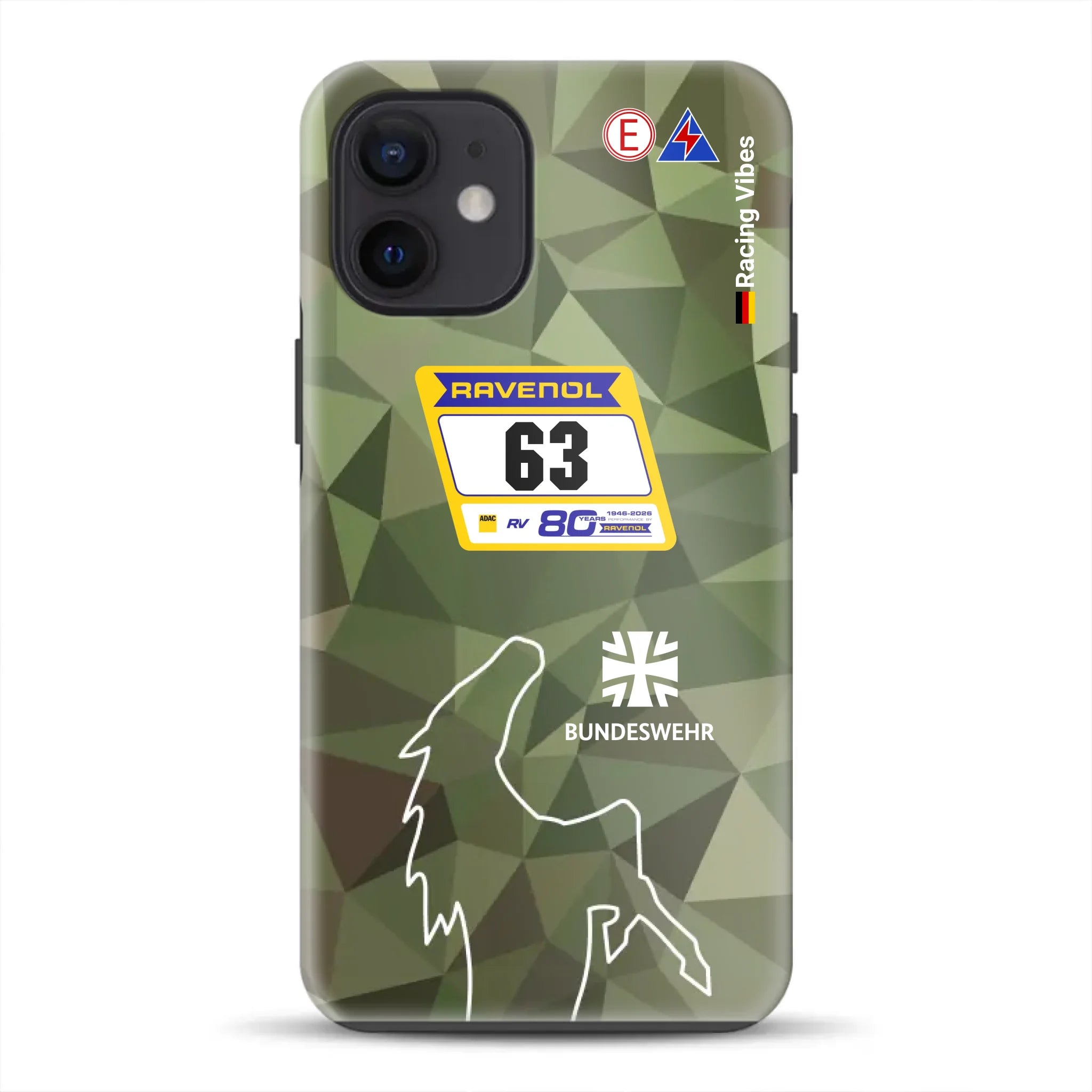 HRT Mustang GT3 24h Nürburgring 2026 Livery - Individuelle Premium Hülle für iPhone