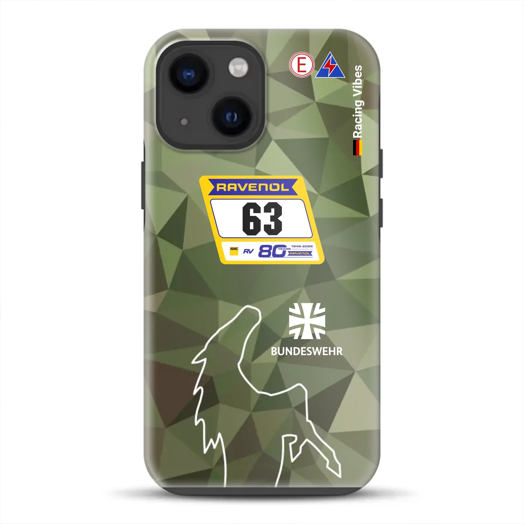 HRT Mustang GT3 24h Nürburgring 2026 Livery - Individuelle Premium Hülle für iPhone