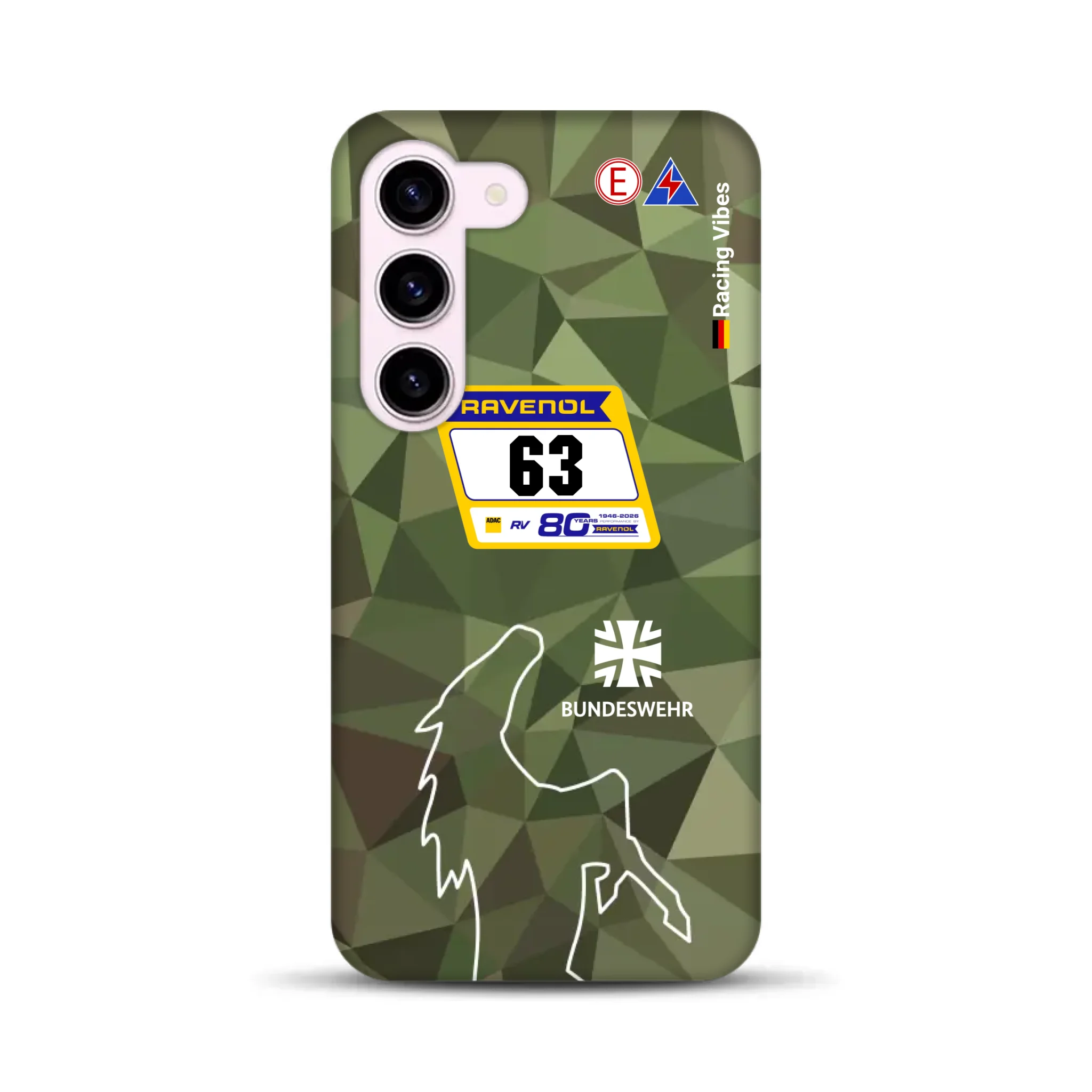 HRT Mustang GT3 24h Nürburgring 2026 Livery - Individuelle Premium Hülle für Samsung