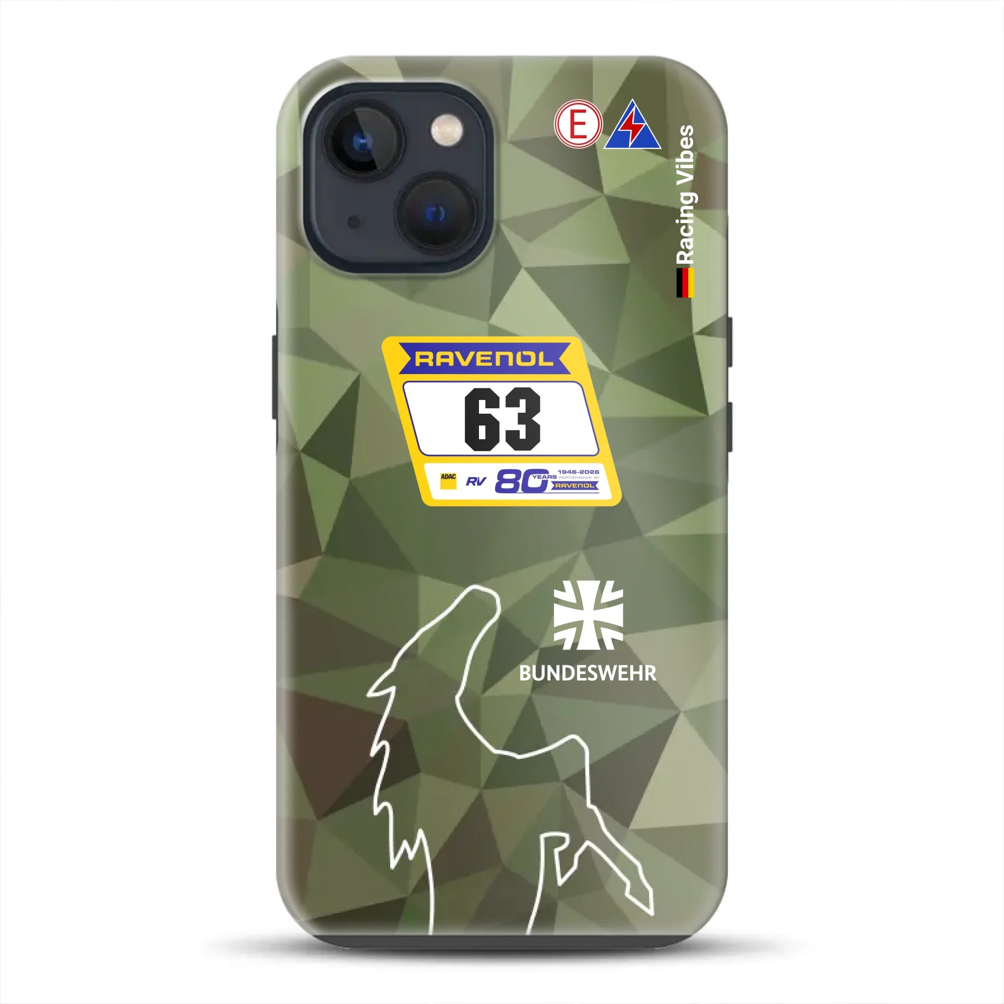 HRT Mustang GT3 24h Nürburgring 2026 Livery - Individuelle Premium Hülle für iPhone