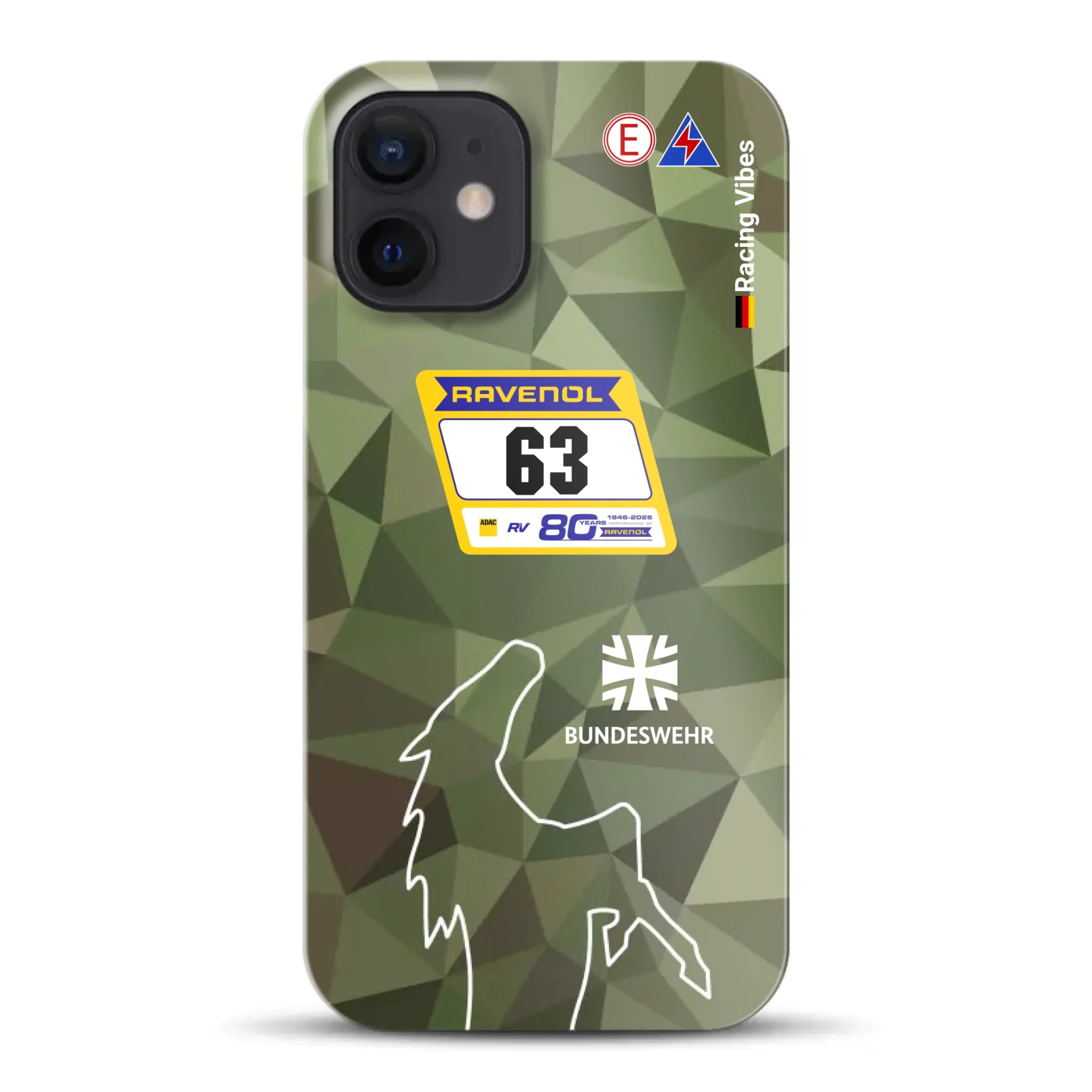 HRT Mustang GT3 24h Nürburgring 2026 Livery - Hard case pour iPhone