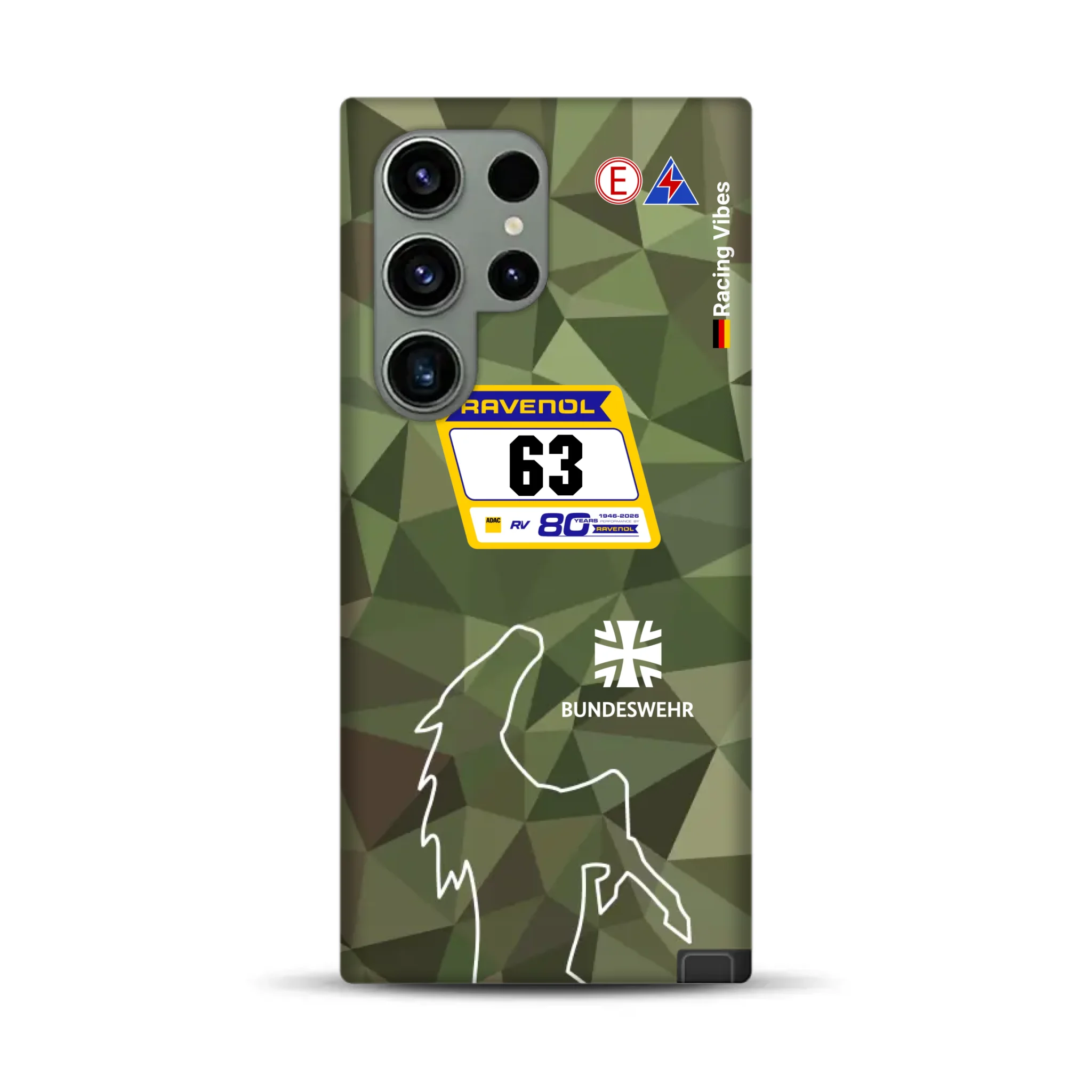 HRT Mustang GT3 24h Nürburgring 2026 Livery - Personnalisé Premium Case pour Samsung