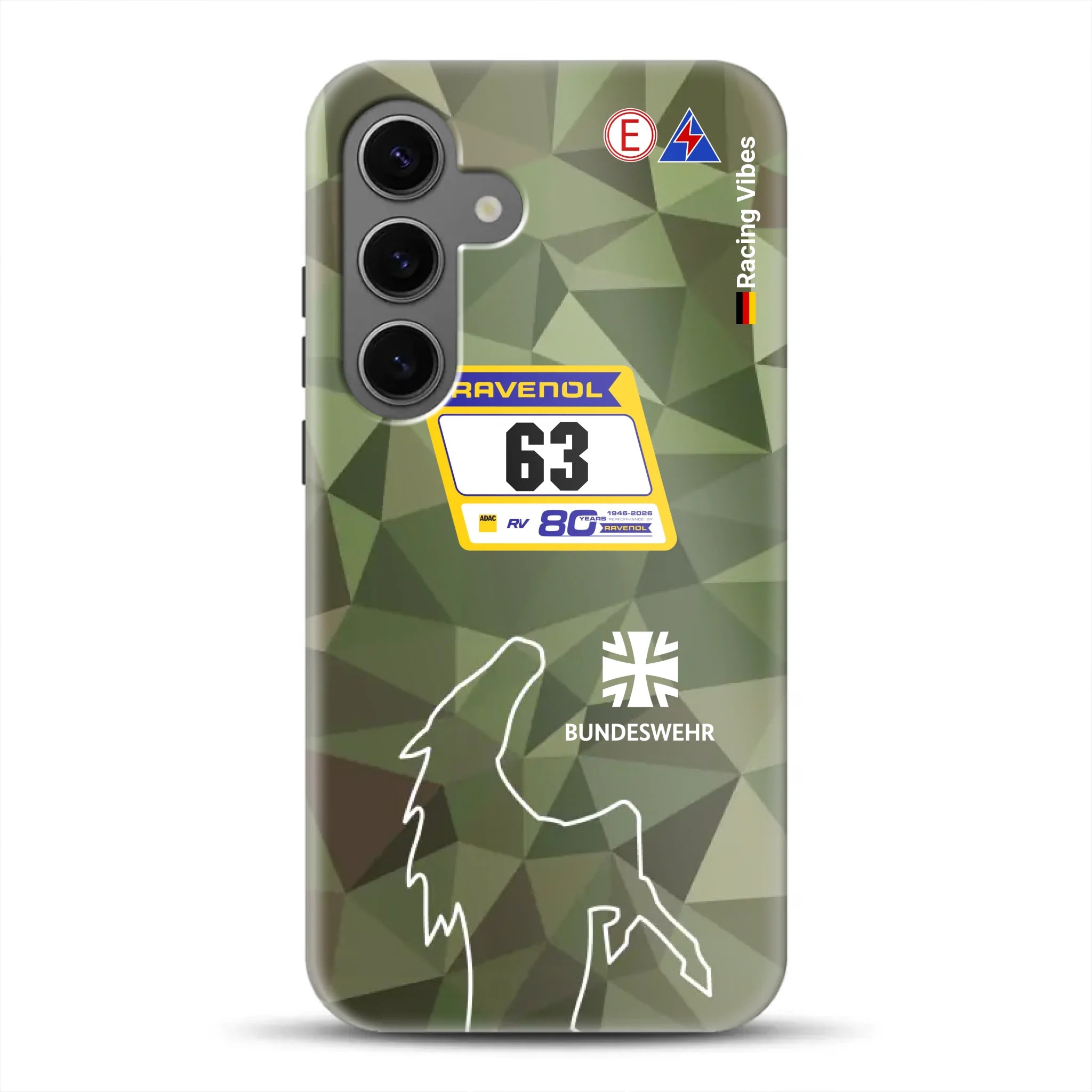 HRT Mustang GT3 24h Nürburgring 2026 Livery - Individuelle Premium Hülle für Samsung