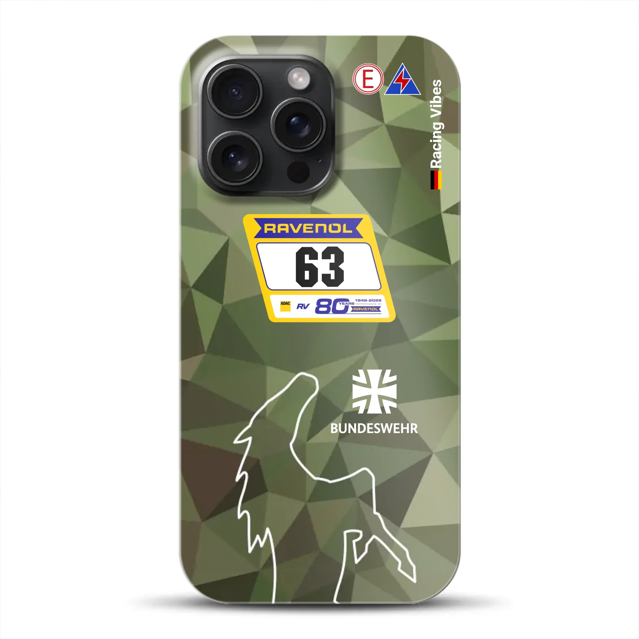 HRT Mustang GT3 24h Nürburgring 2026 Livery - Individuelle Premium Hülle für iPhone