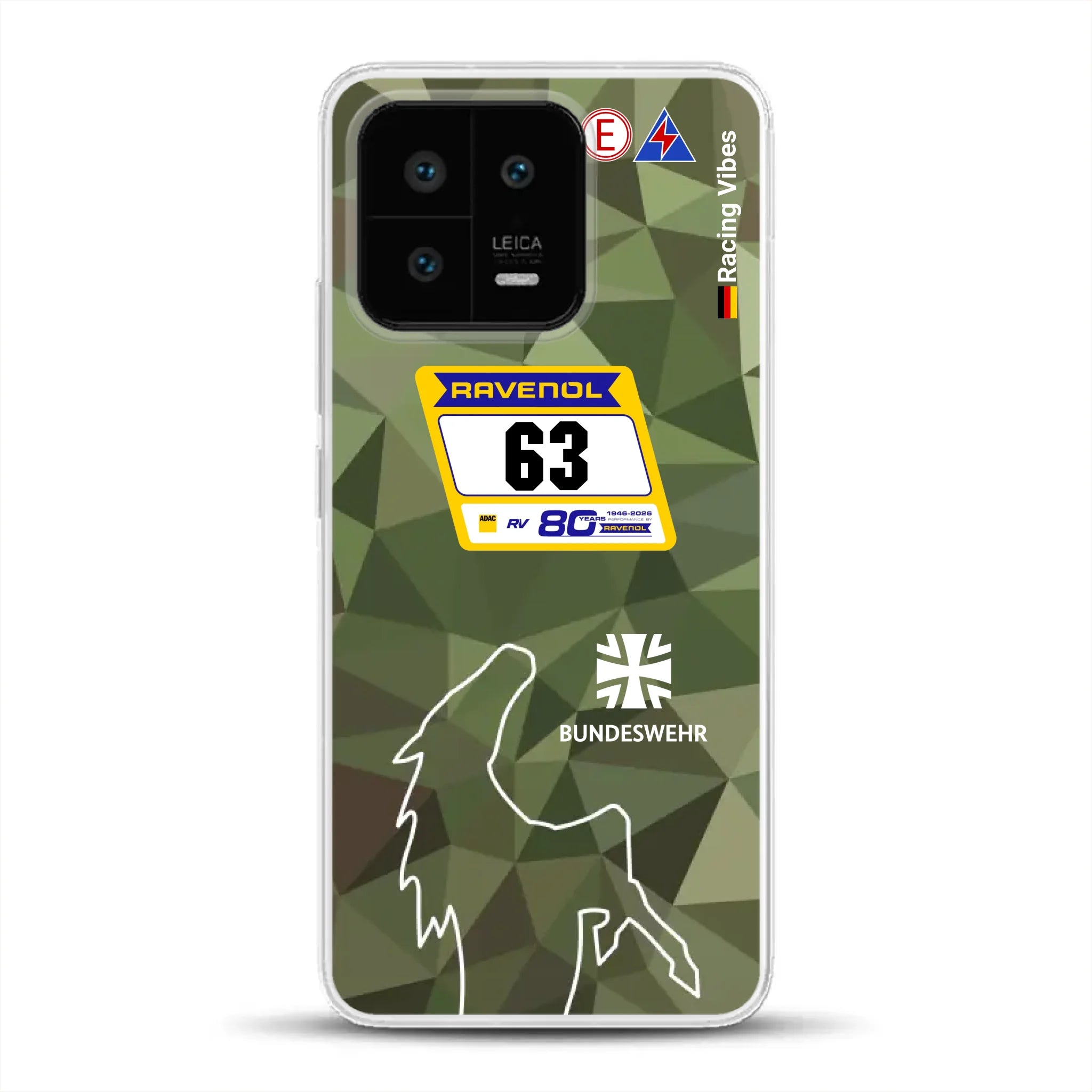 HRT Mustang GT3 24h Nürburgring 2026 Livery - Housse de téléphone portable personnalisée pour Xiaomi