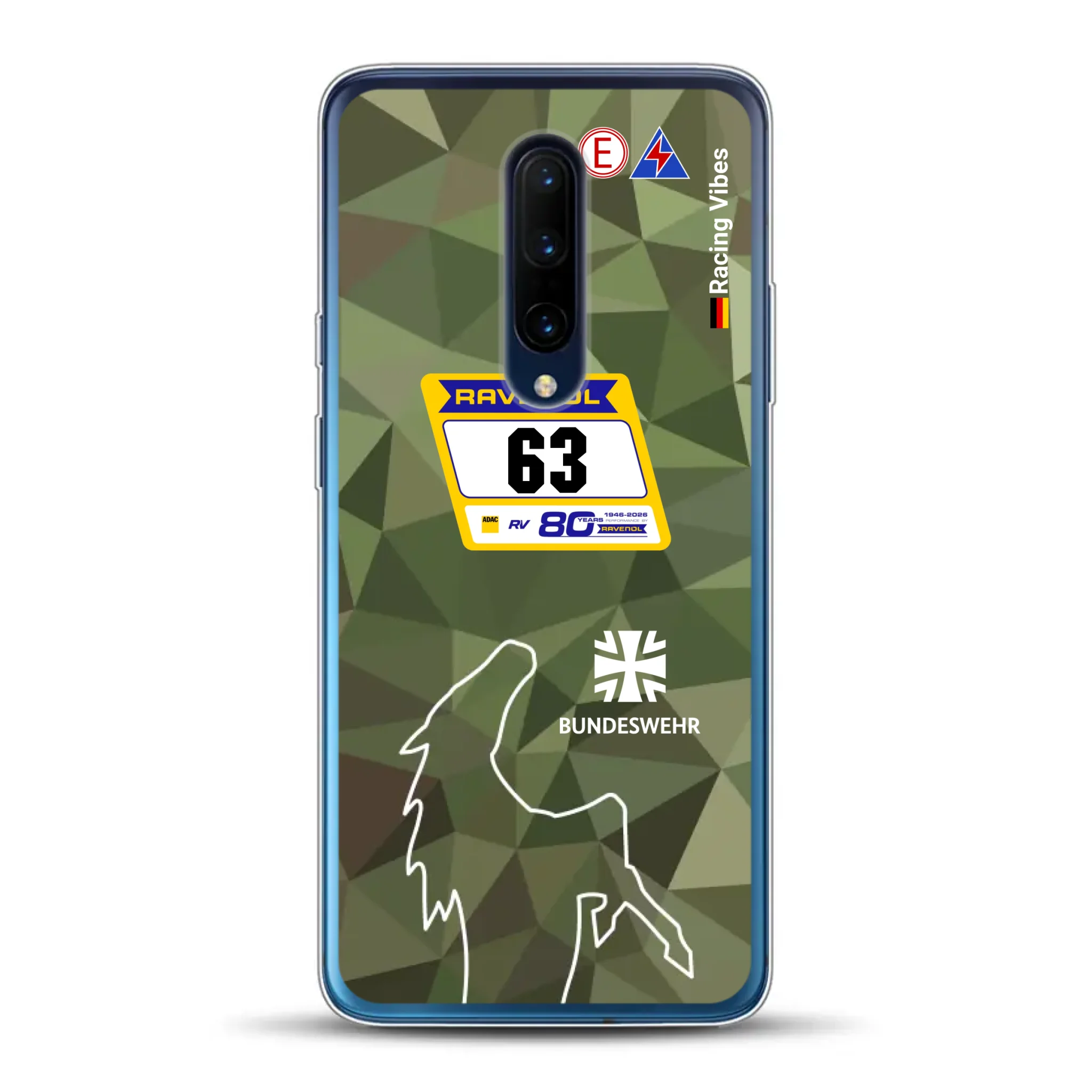 HRT Mustang GT3 24h Nürburgring 2026 Livery - Custodia per cellulare personalizzata