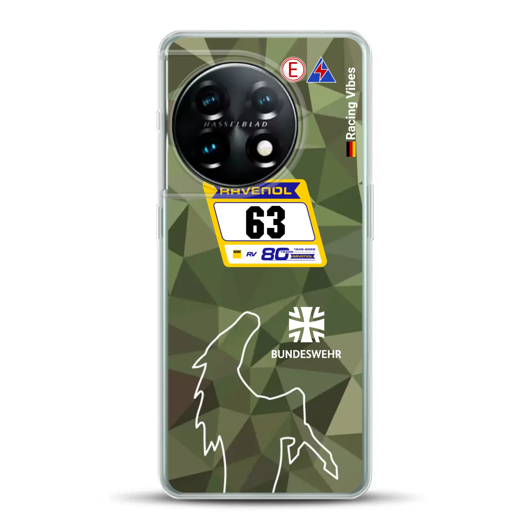 HRT Mustang GT3 24h Nürburgring 2026 Livery - Custodia per cellulare personalizzata
