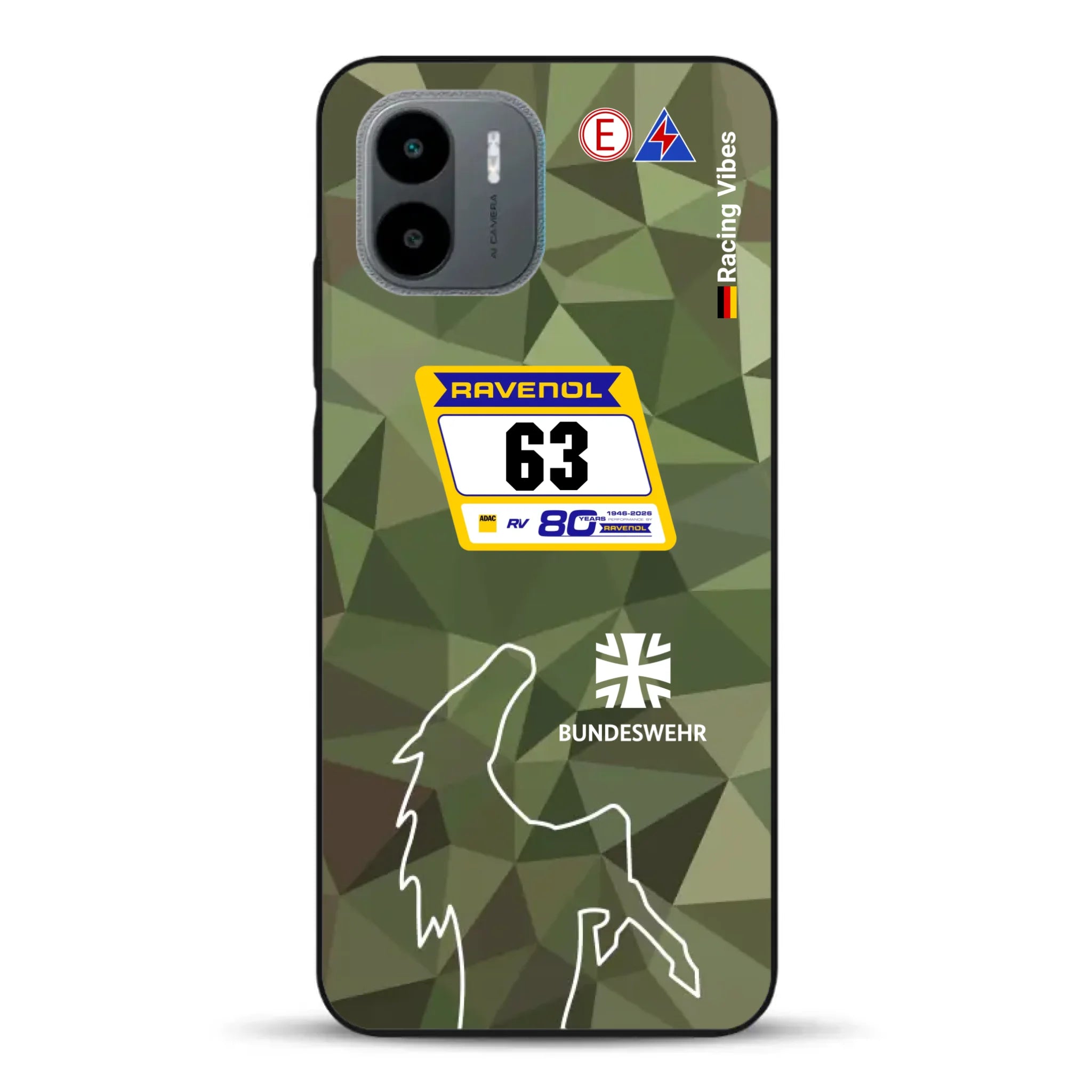 HRT Mustang GT3 24h Nürburgring 2026 Livery - Housse de téléphone portable personnalisée pour Xiaomi