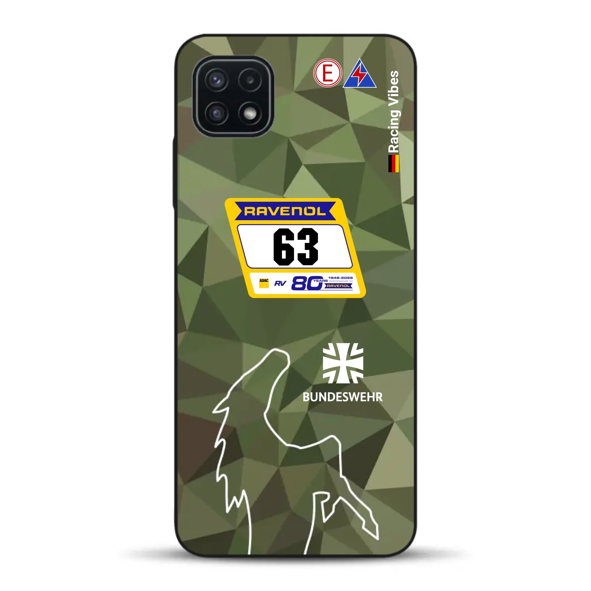HRT Mustang GT3 24h Nürburgring 2026 Livery - Housse de téléphone portable personnalisée pour Samsung