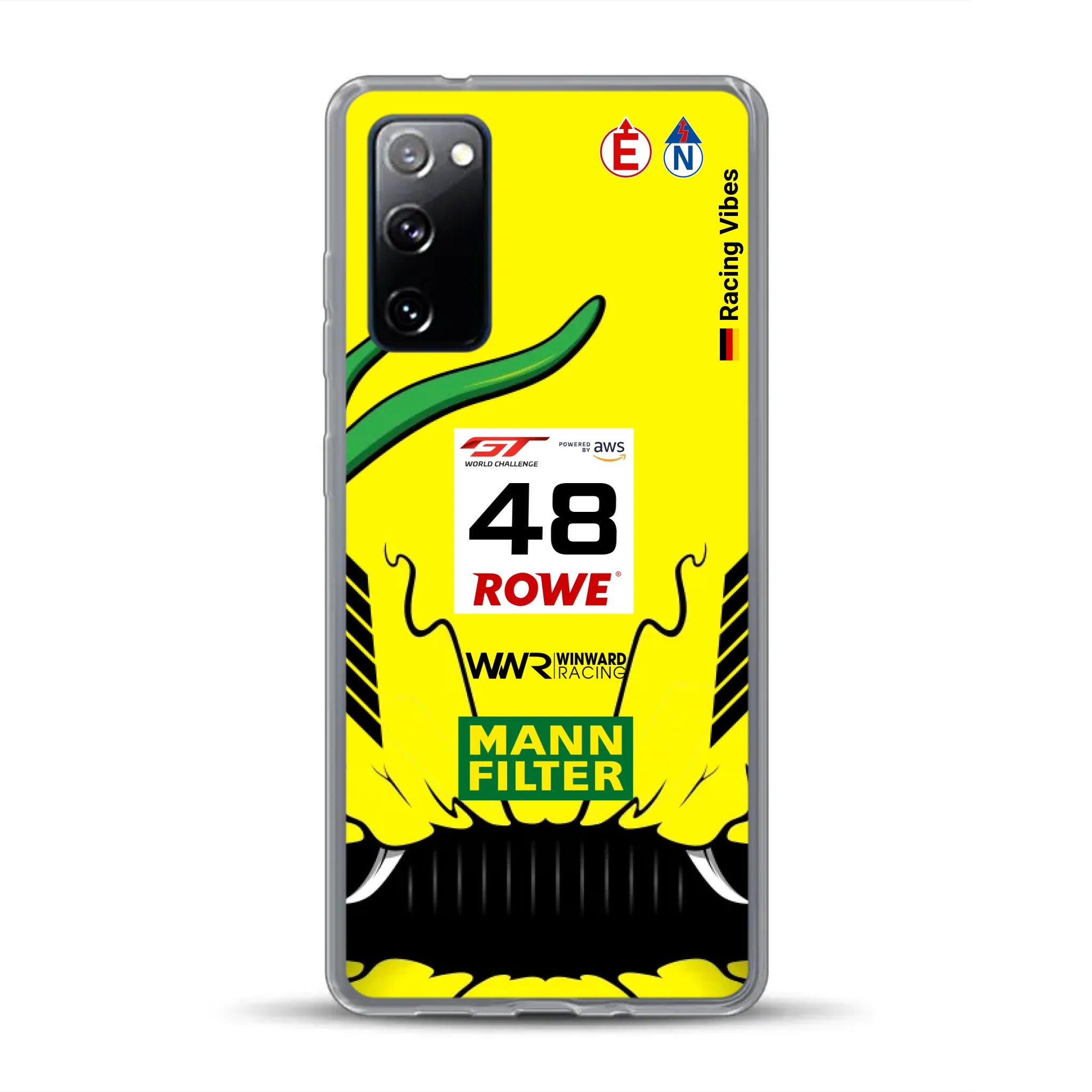 AMG GT3 R Mamba 2026 Livery - Housse de téléphone portable personnalisée pour Samsung