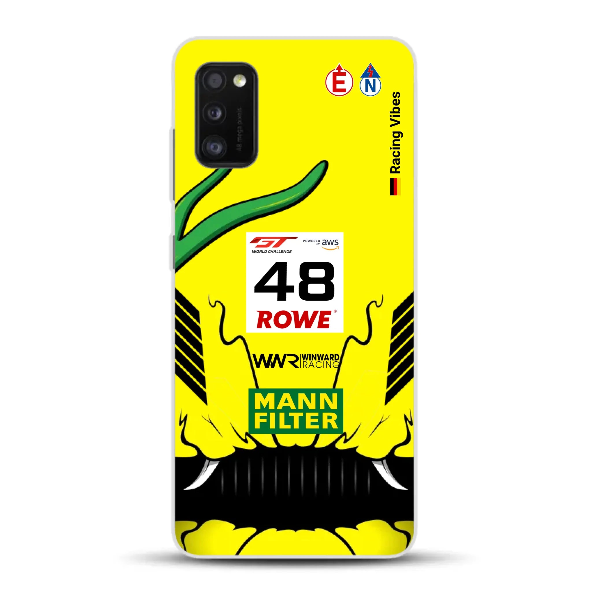 AMG GT3 R Mamba 2026 Livery - Housse de téléphone portable personnalisée pour Samsung