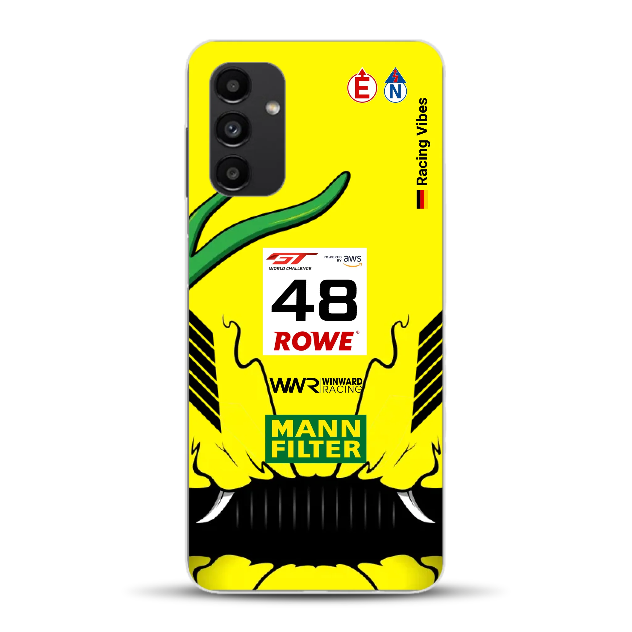 AMG GT3 R Mamba 2026 Livery - Individuelle Handyhülle für Samsung