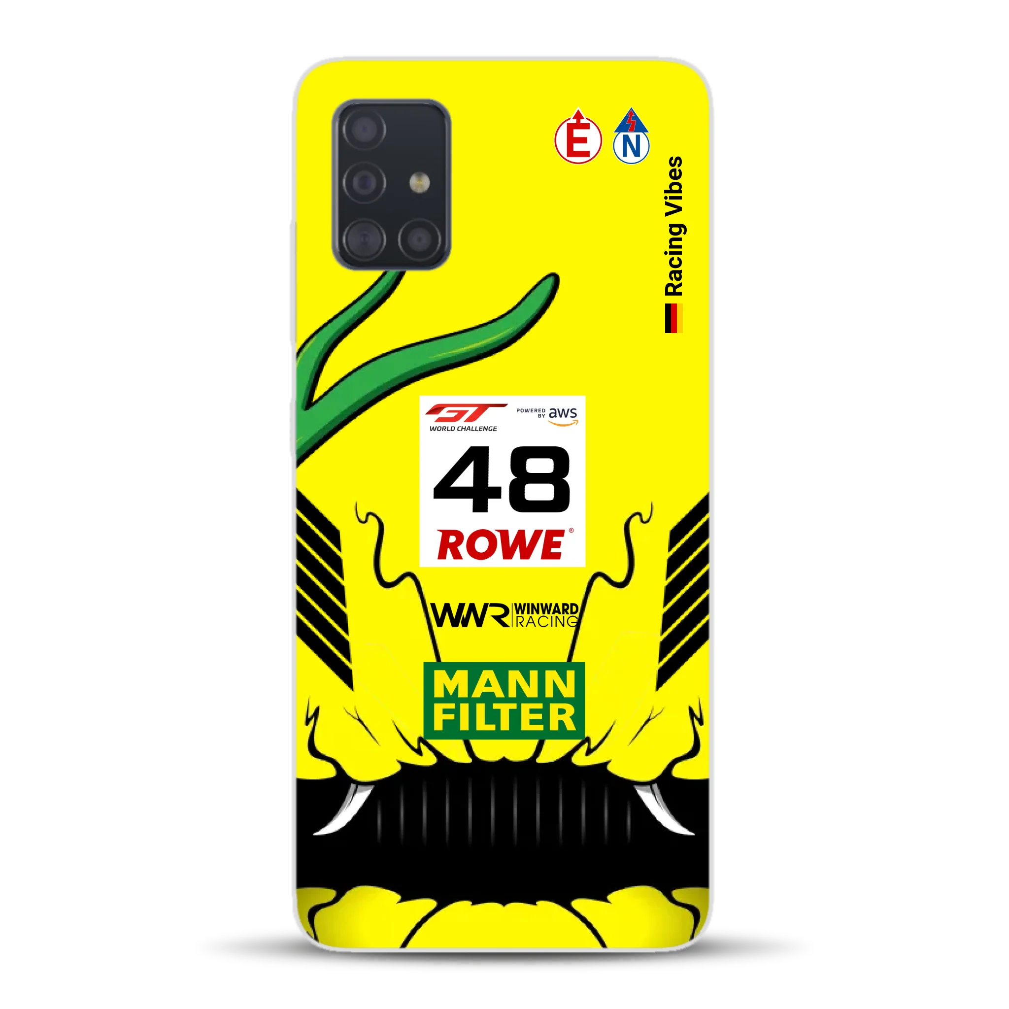 AMG GT3 R Mamba 2026 Livery - Housse de téléphone portable personnalisée pour Samsung