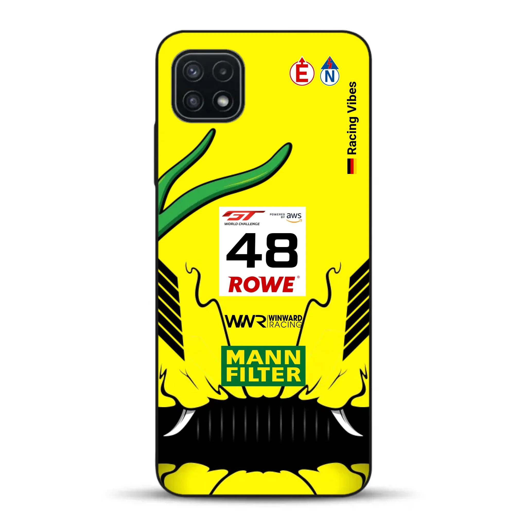 AMG GT3 R Mamba 2026 Livery - Housse de téléphone portable personnalisée pour Samsung