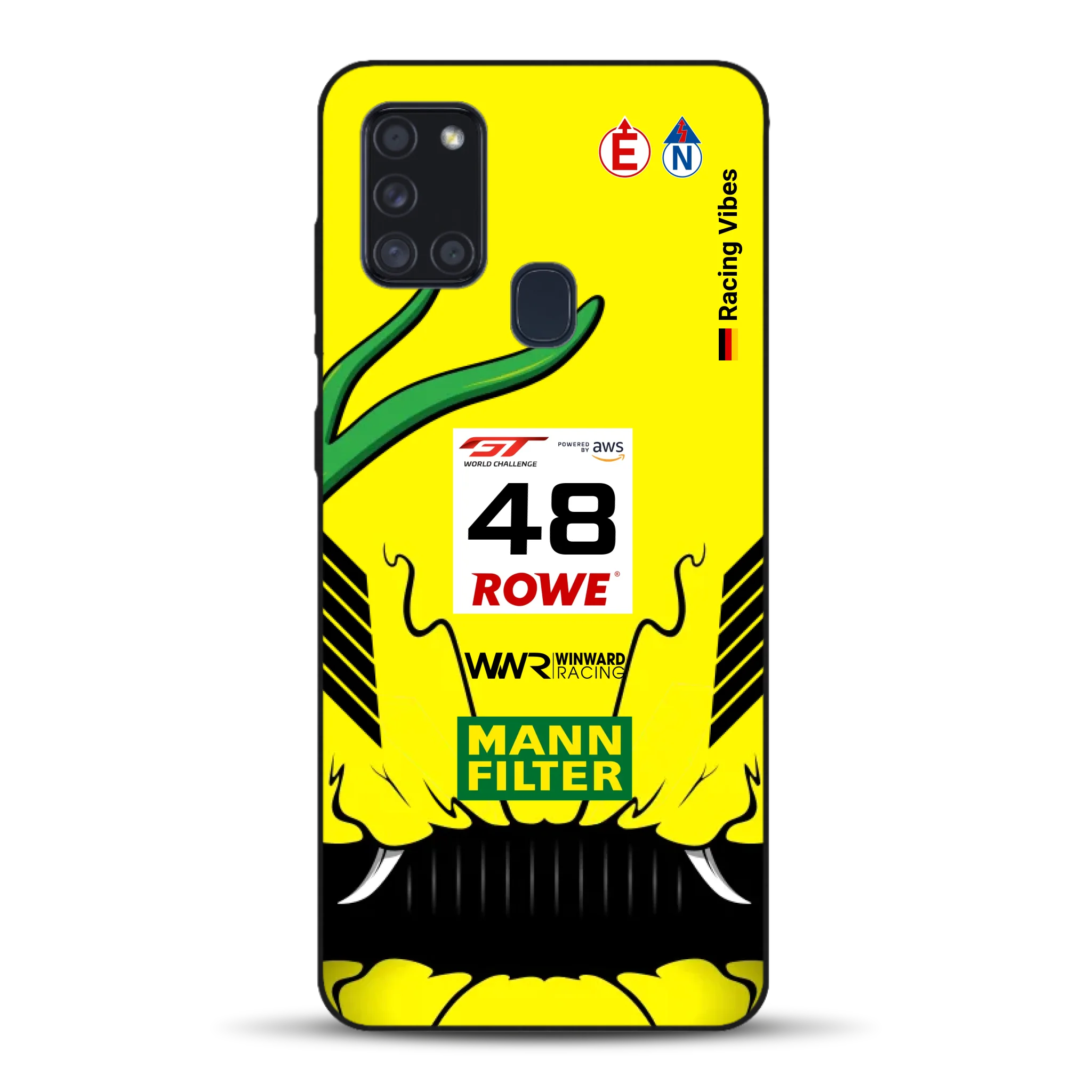 AMG GT3 R Mamba 2026 Livery - Housse de téléphone portable personnalisée pour Samsung