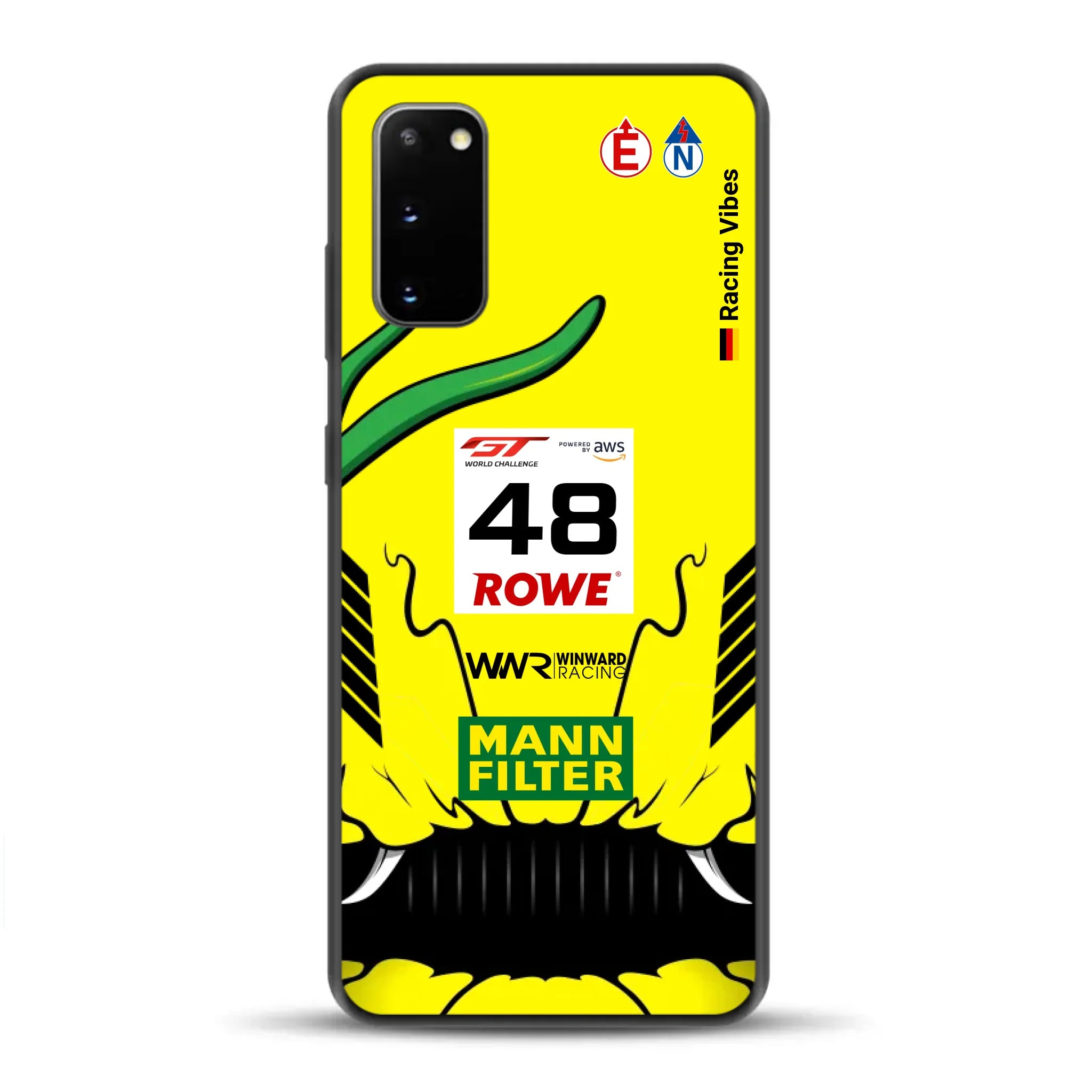 AMG GT3 R Mamba 2026 Livery - Housse de téléphone portable personnalisée pour Samsung
