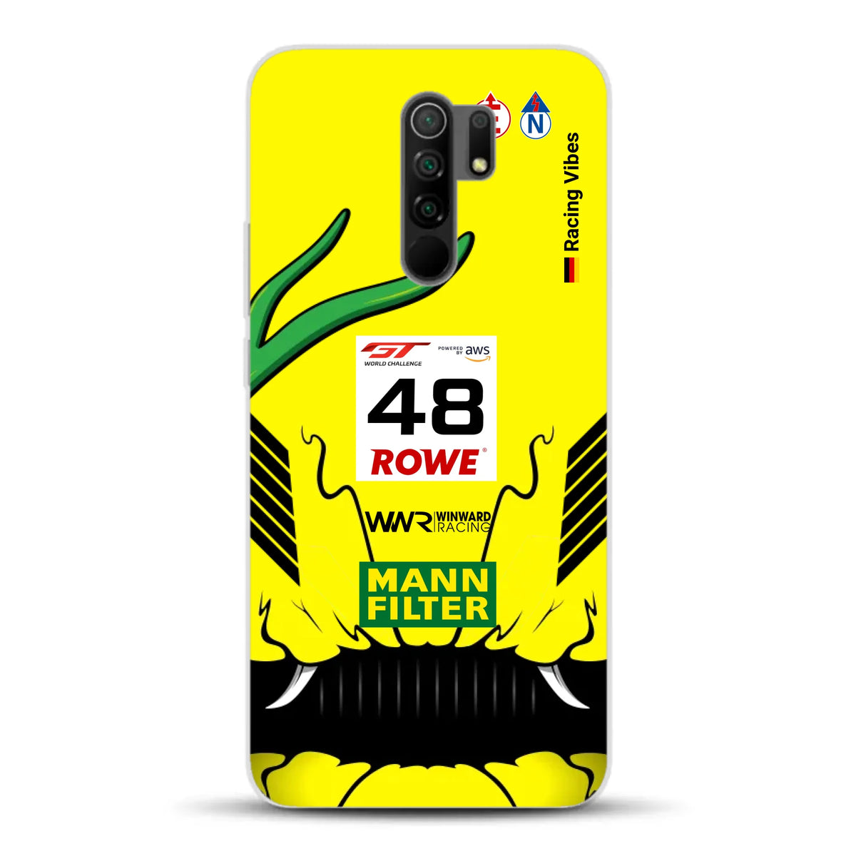 AMG GT3 R Mamba 2026 Livery - Custodia per cellulare personalizzata per Xiaomi