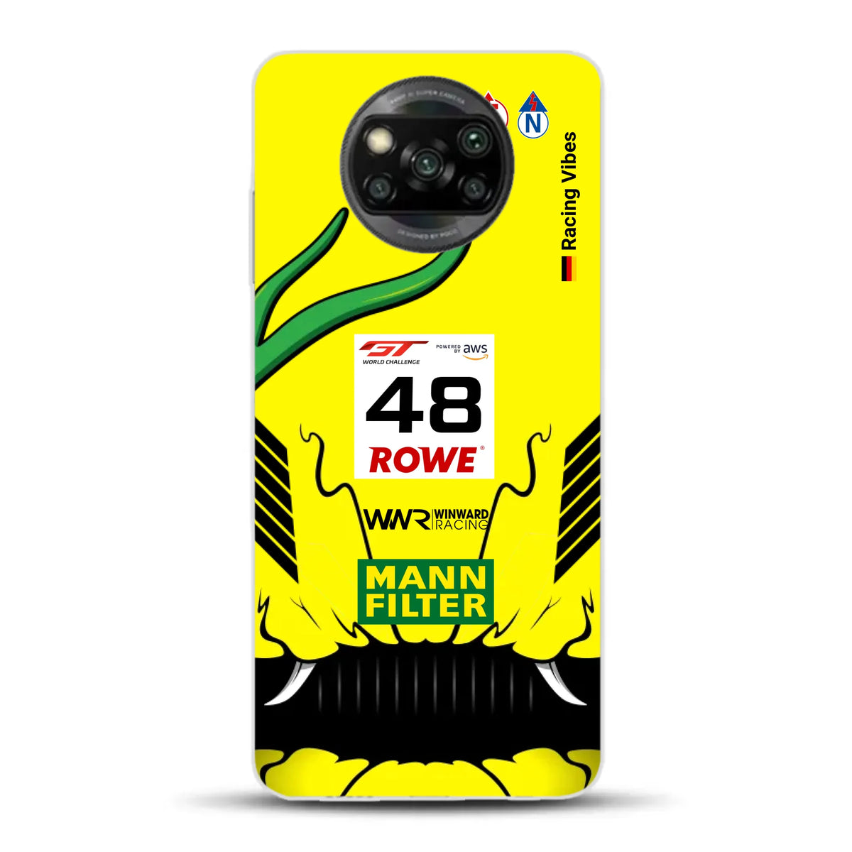 AMG GT3 R Mamba 2026 Livery - Custodia per cellulare personalizzata per Xiaomi